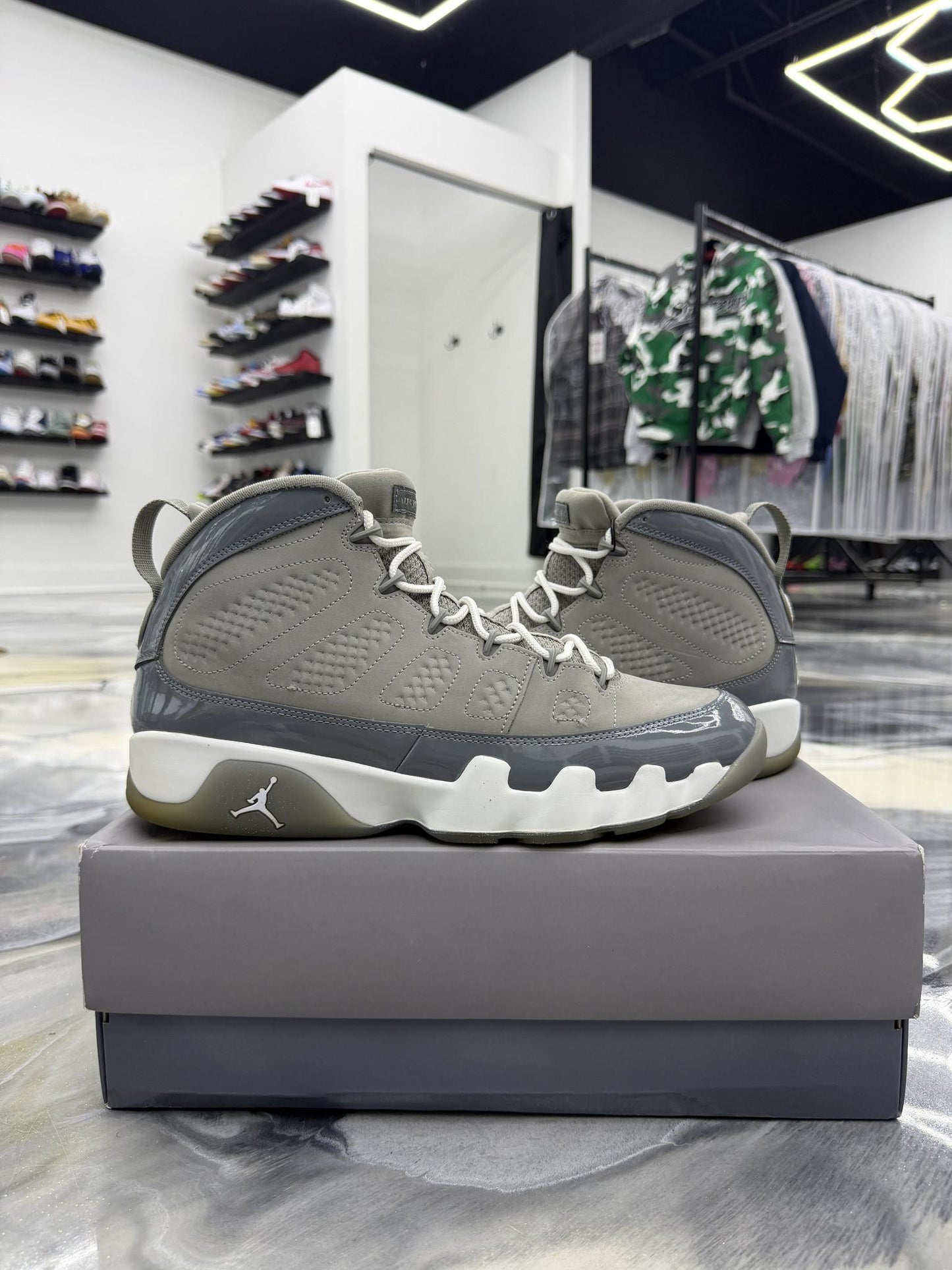 Jordan 9 "Cool Grey" Used Size 13