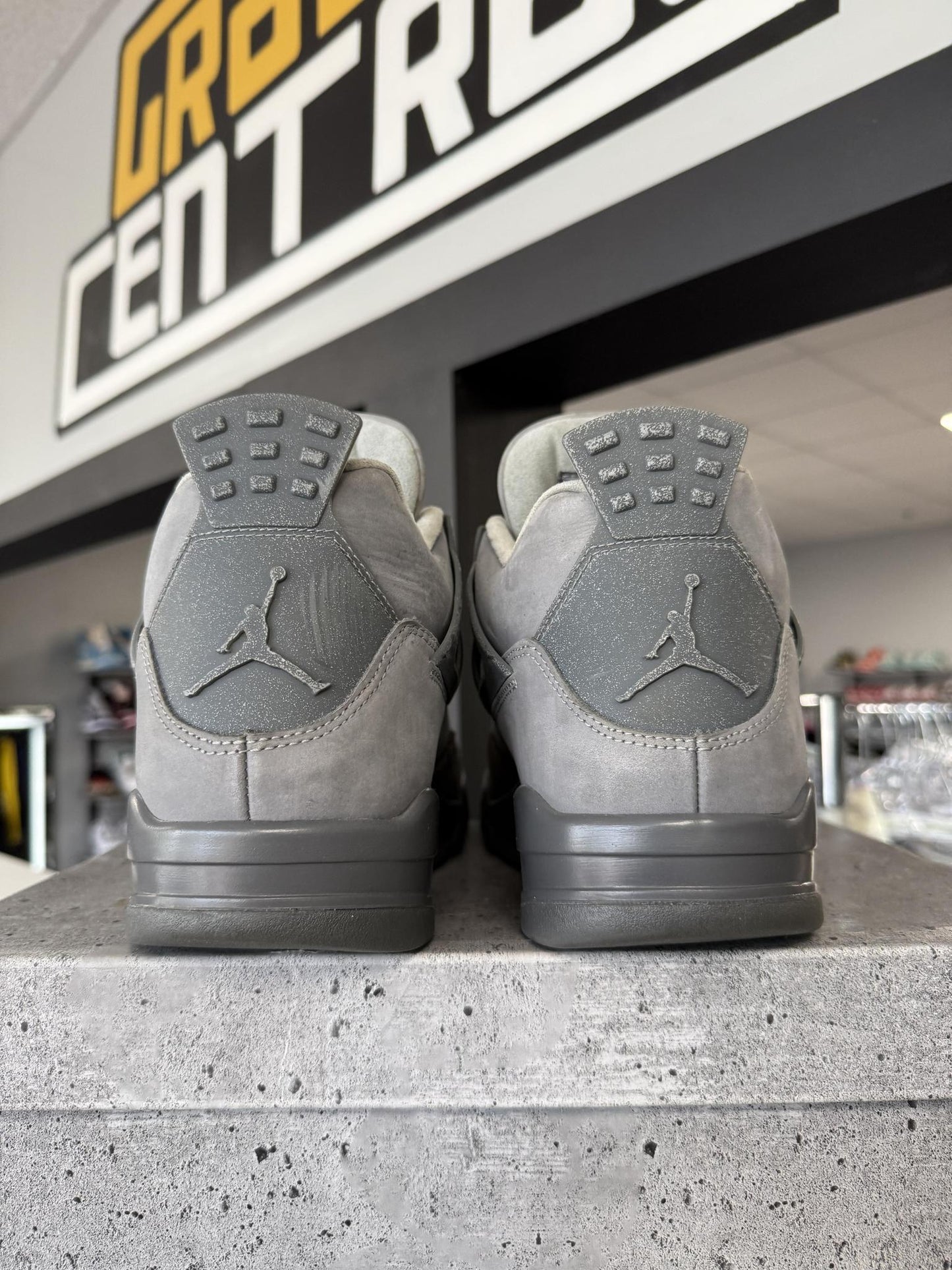 Jordan 4 "Wet Cement" Used Size 14