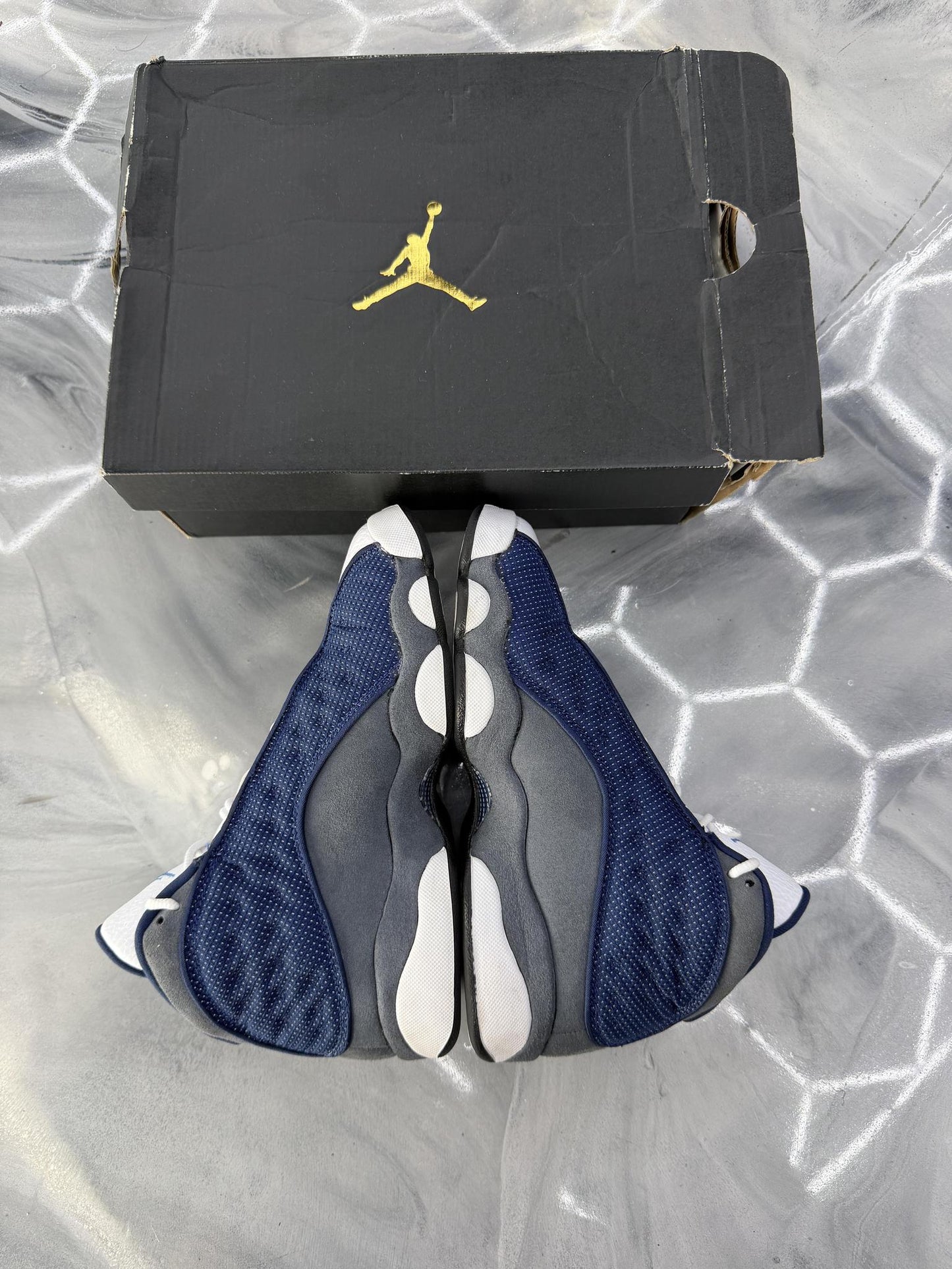 Jordan 13 "Flint" Used Size 5Y.6.5W