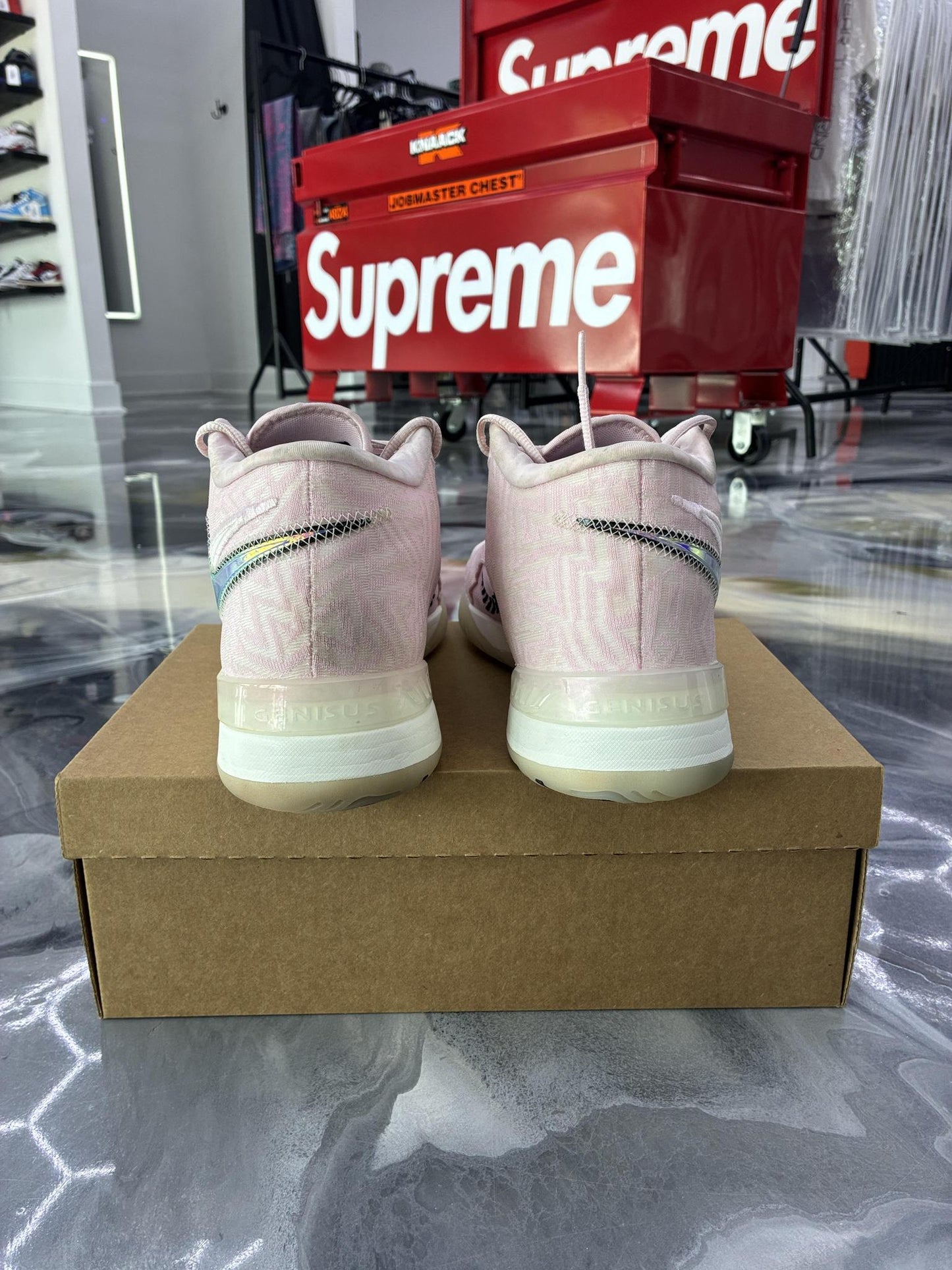 Lebron NXXT Genisus "Pink Foam" Used Size 12