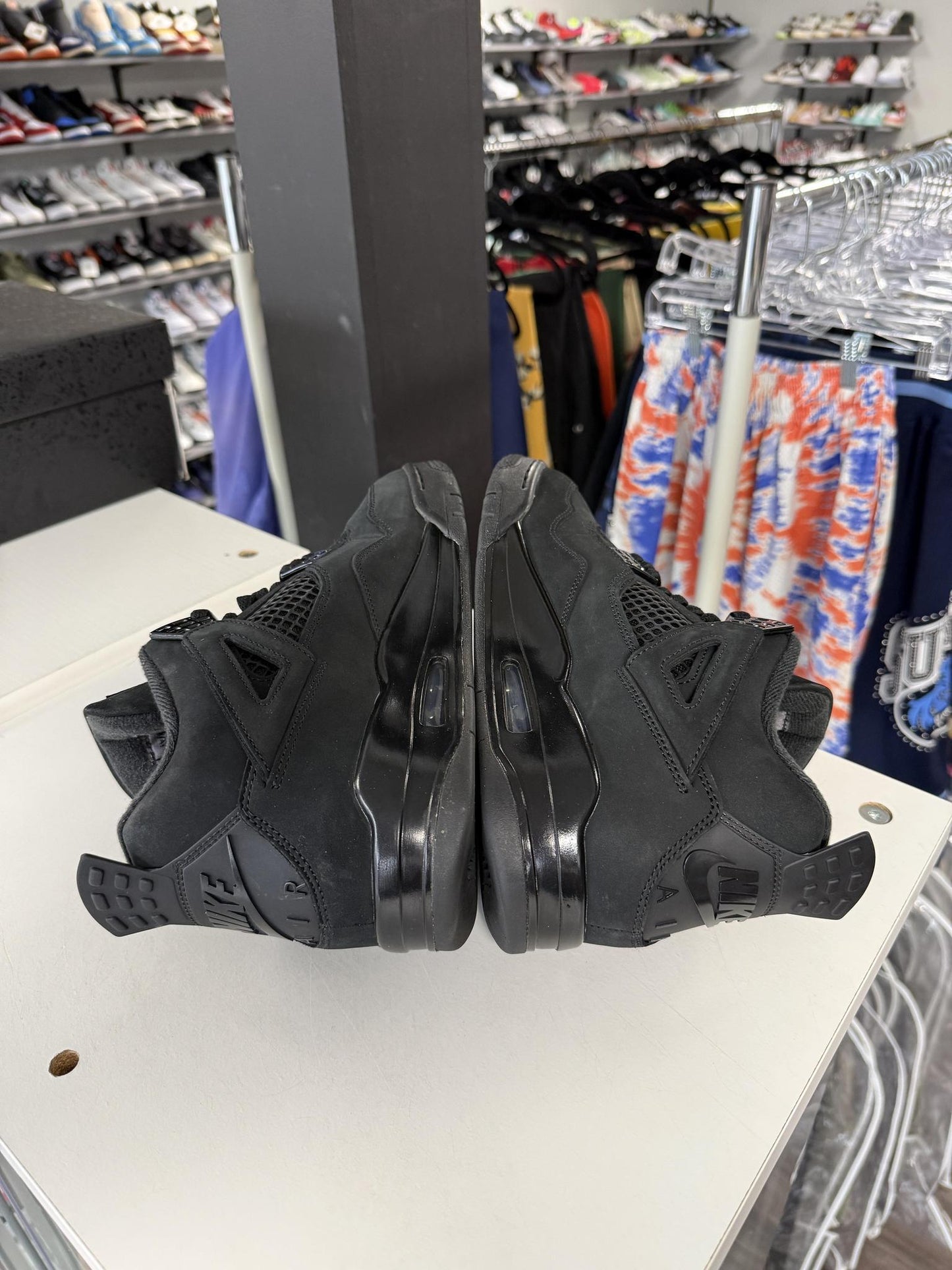 Jordan 4 "Black Cat" Used Size 10