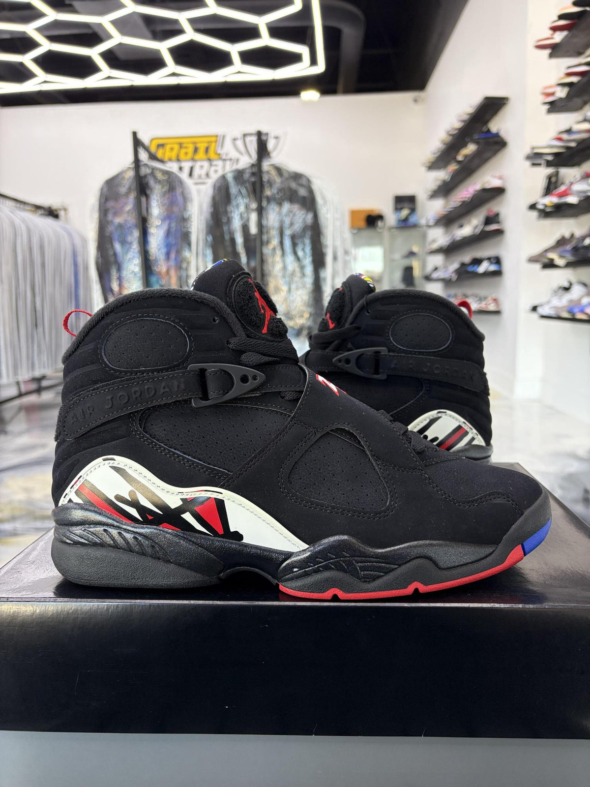 Jordan 8 "Playoff" Used Size 9