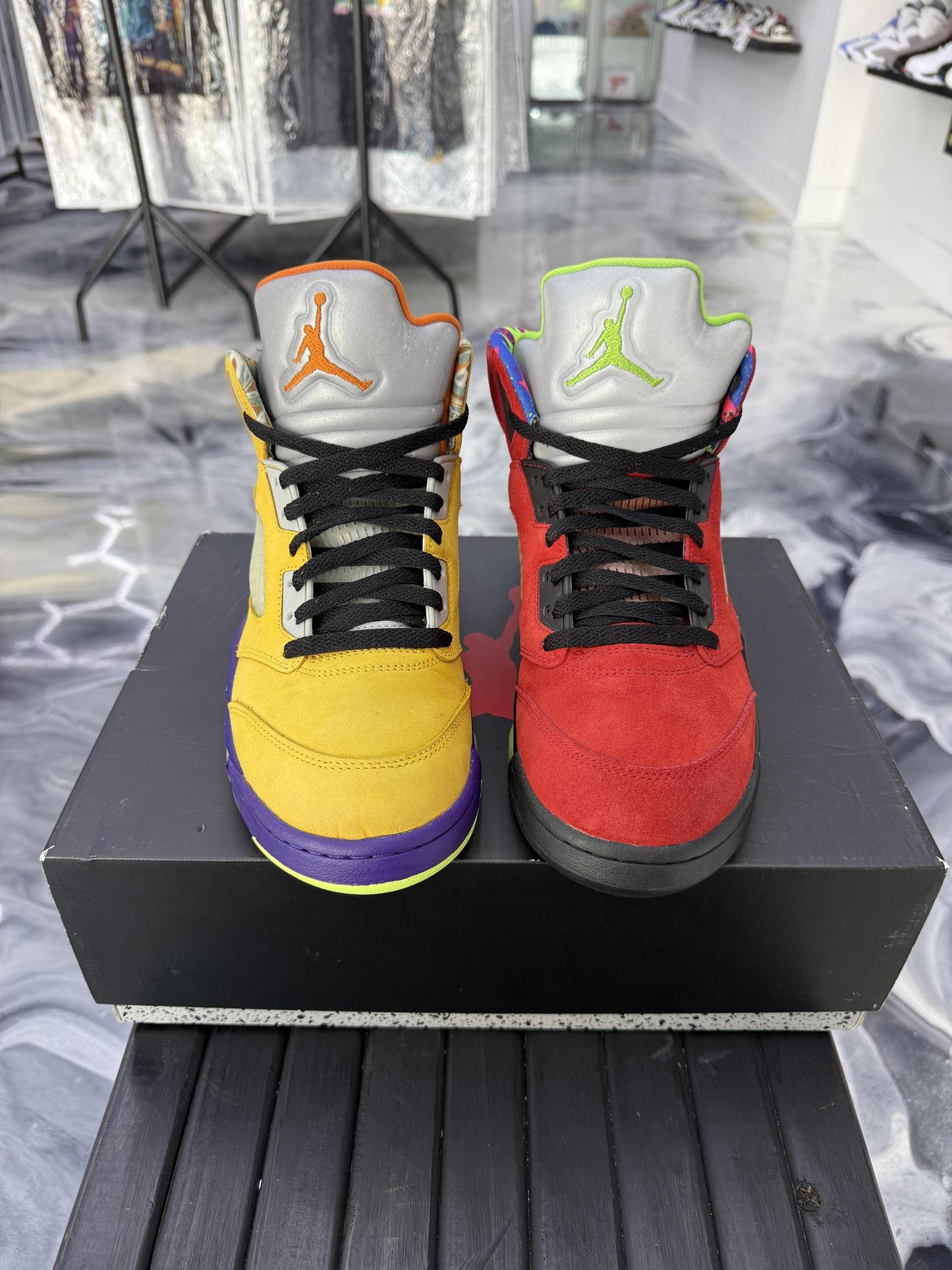 Jordan 5 "What The" Used Size 9