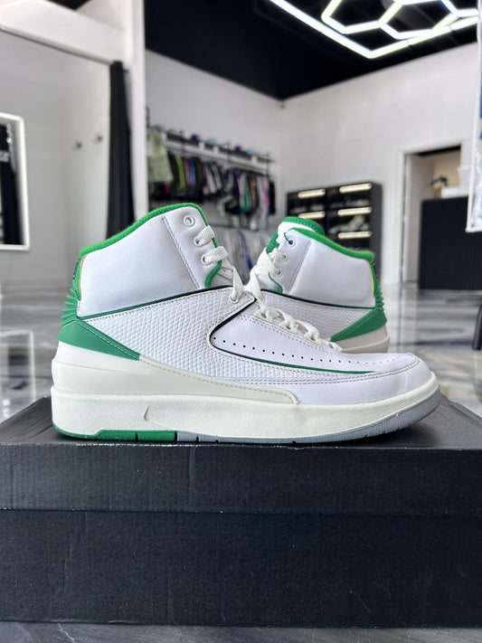 Jordan 2 "Lucky Green" Used Size 7Y/8.5W