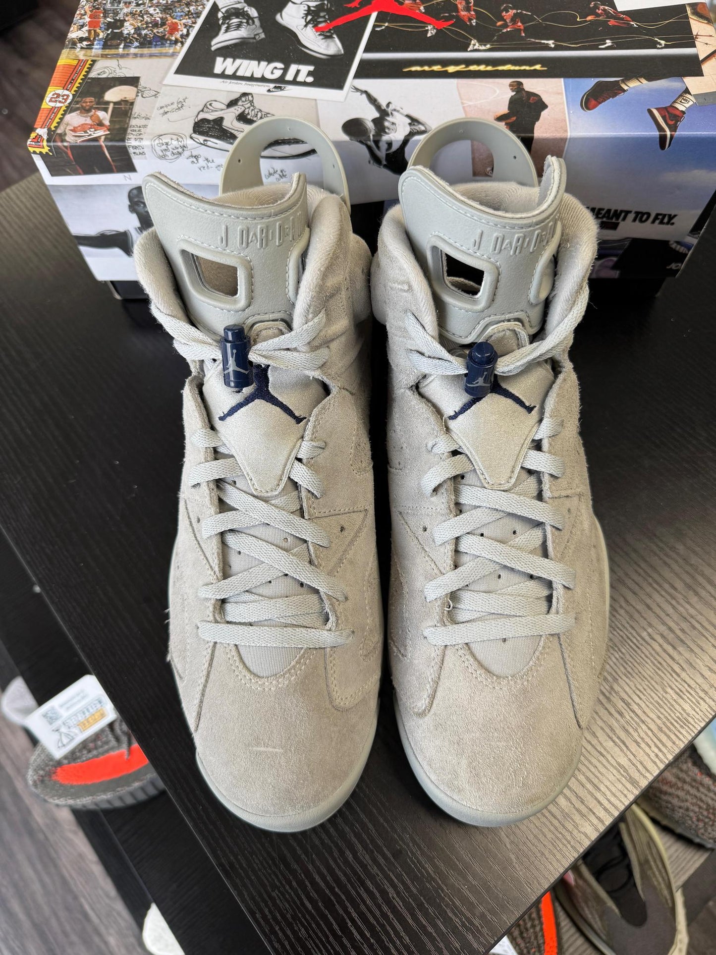 Jordan 6 "Georgetown" Used Size 12