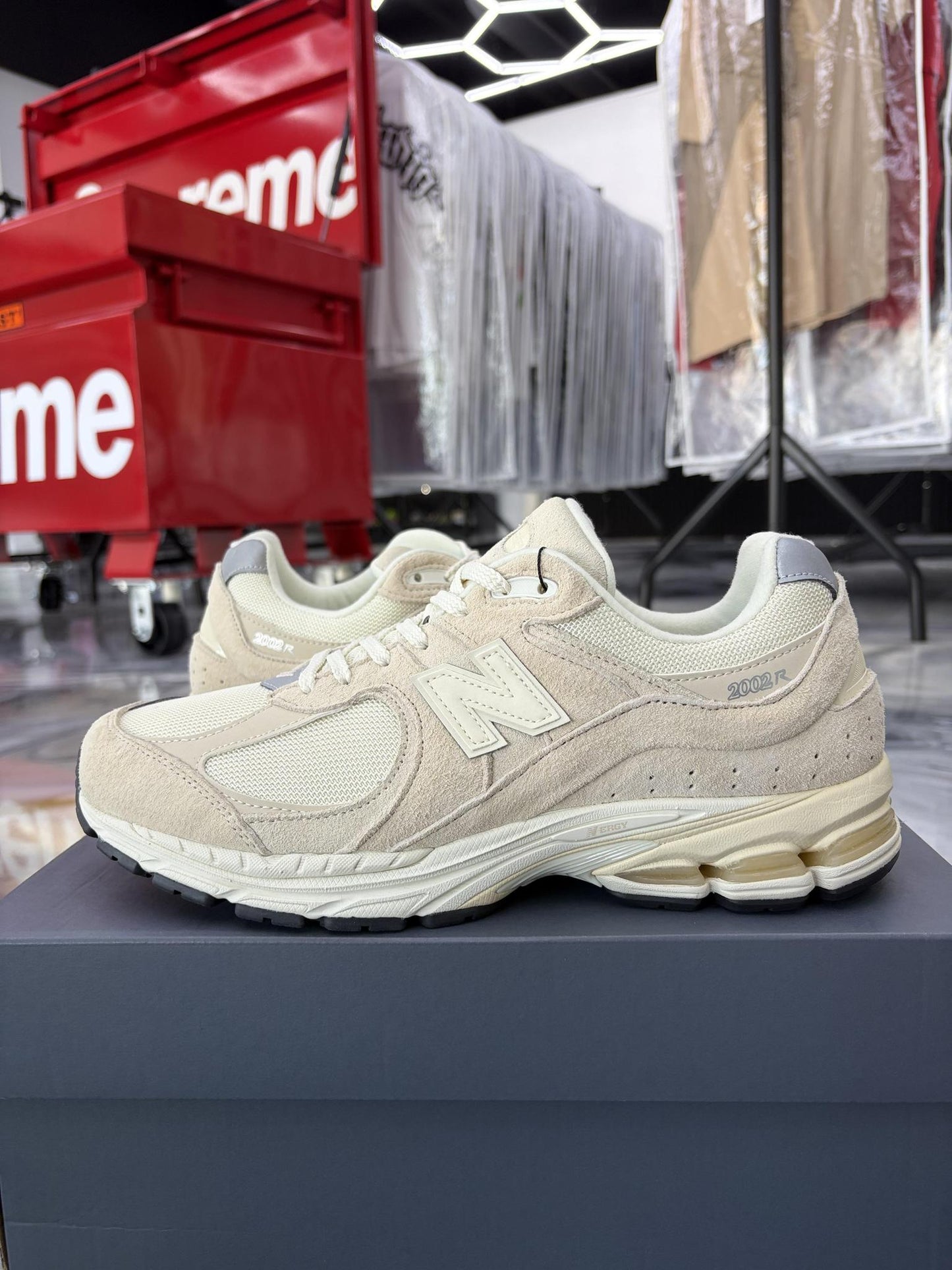 New Balance 2002R "Off White" Used Size 10.5