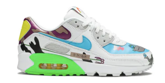 Nike Air Max 90 x Ruohan Wang "Flyleather"