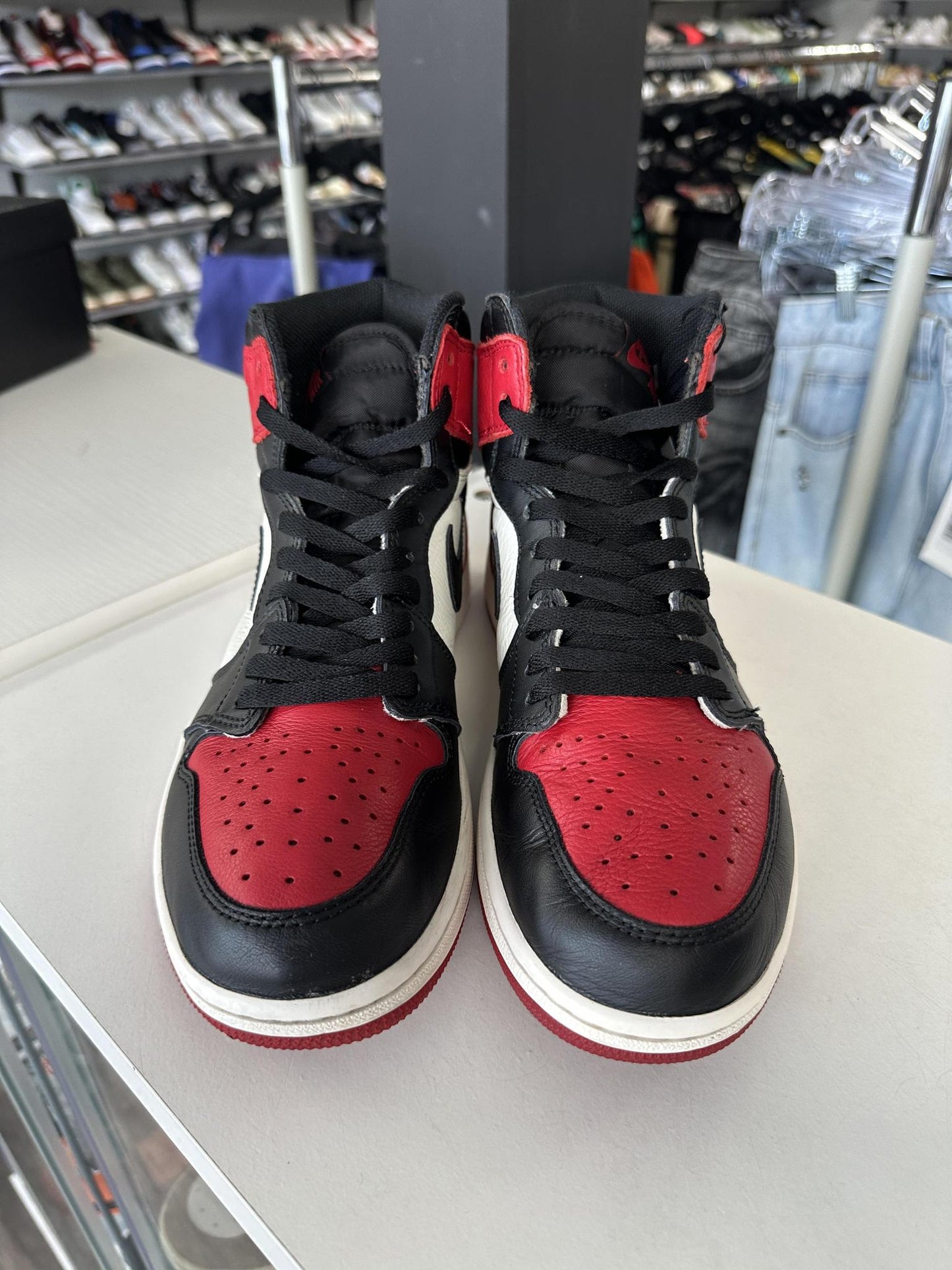 Jordan 1 "Bred Toe" Size 9.5