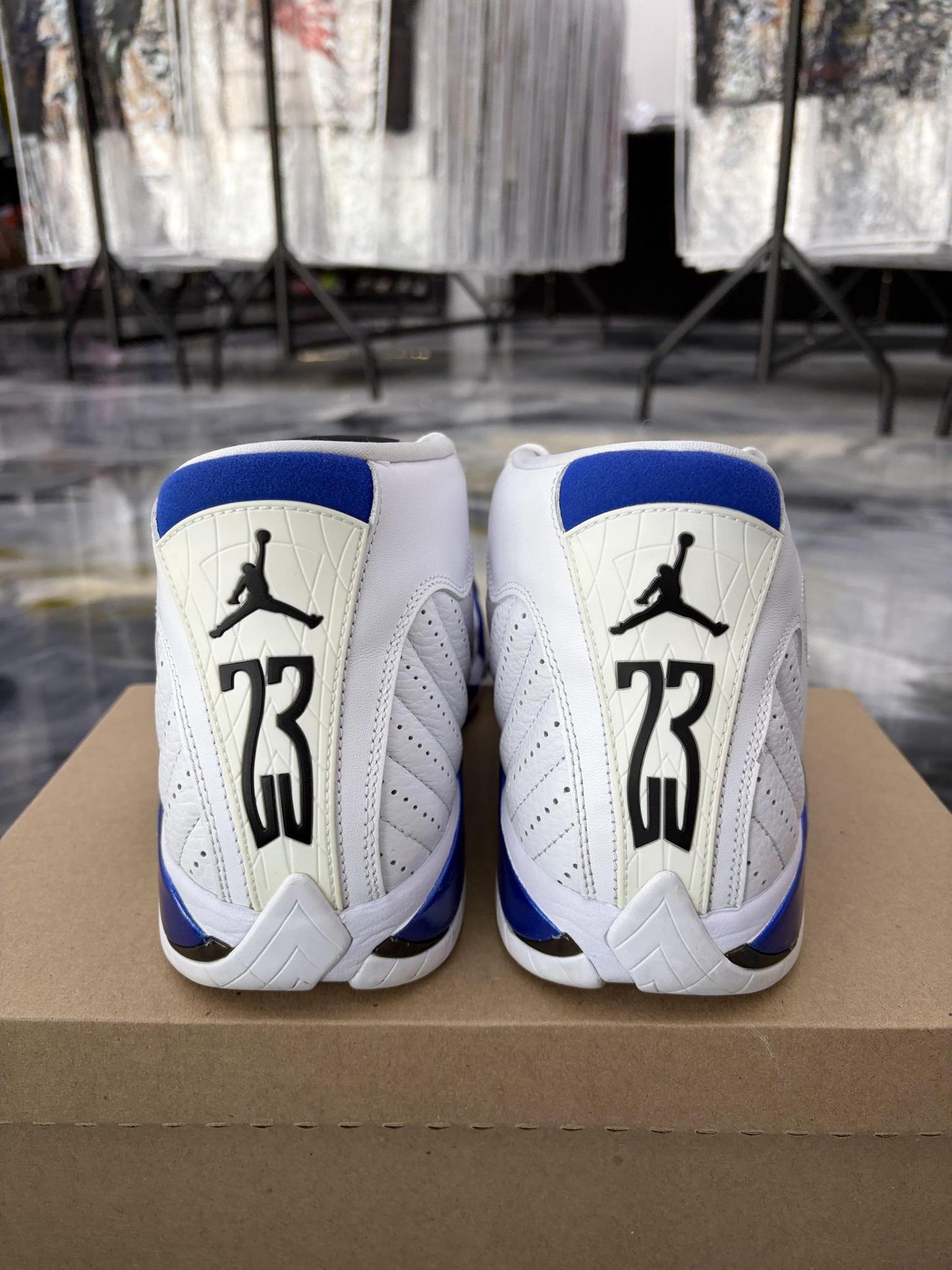 Jordan 14 "Hyper Royal" Used Size 13
