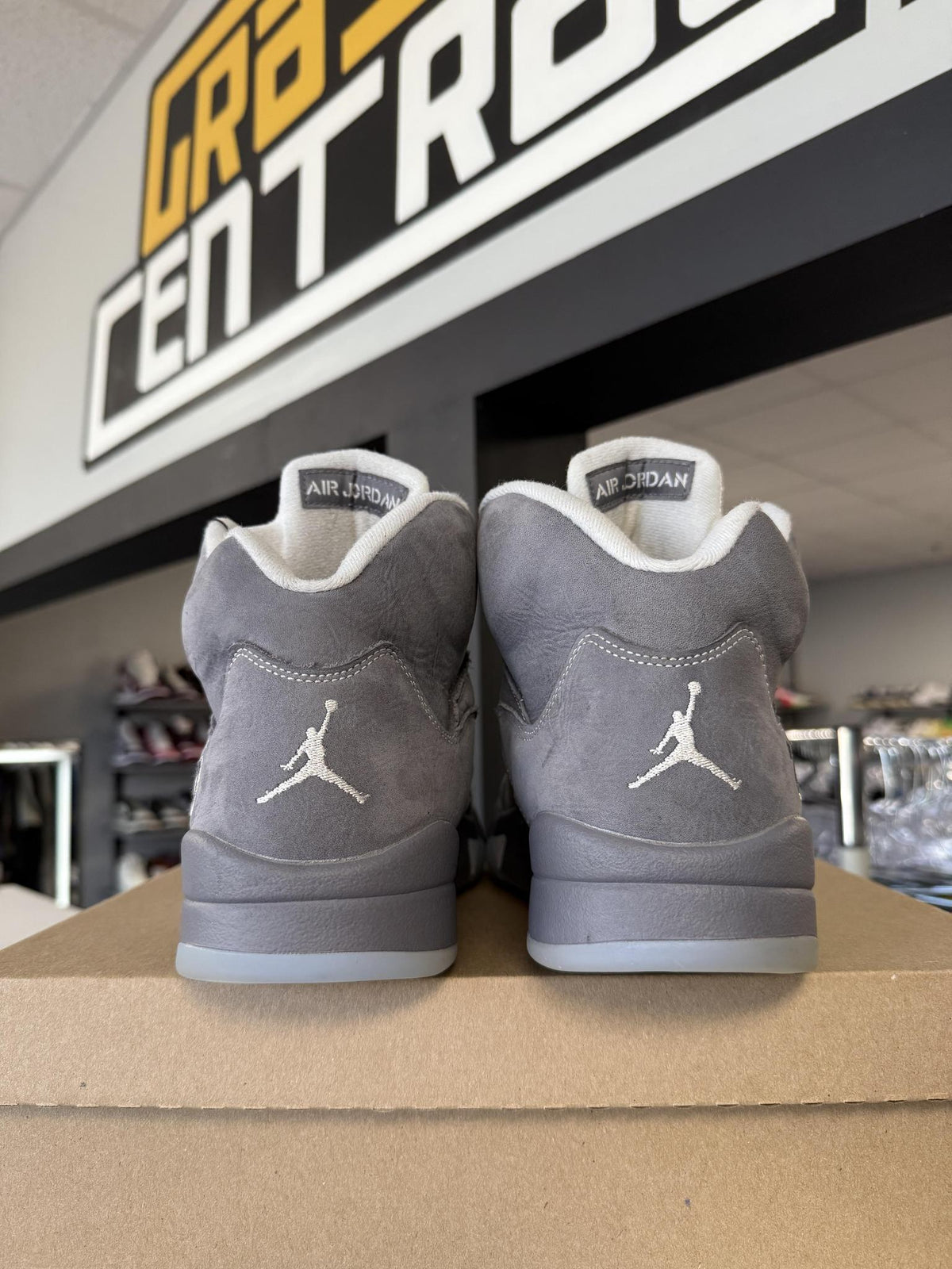 Jordan 5 "Wolf Grey" Used Size 11