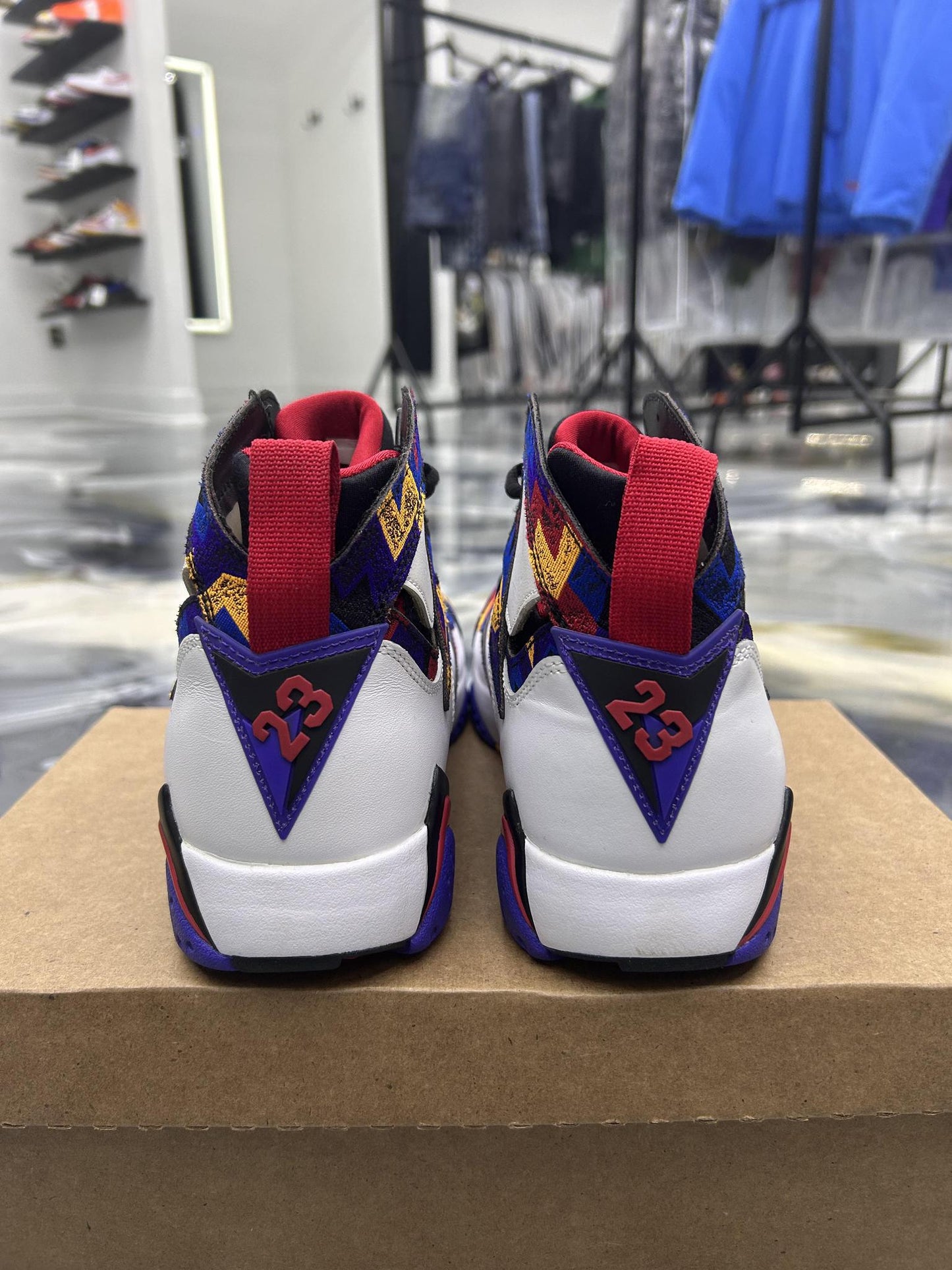Jordan 7 "Sweater" Used Size 9