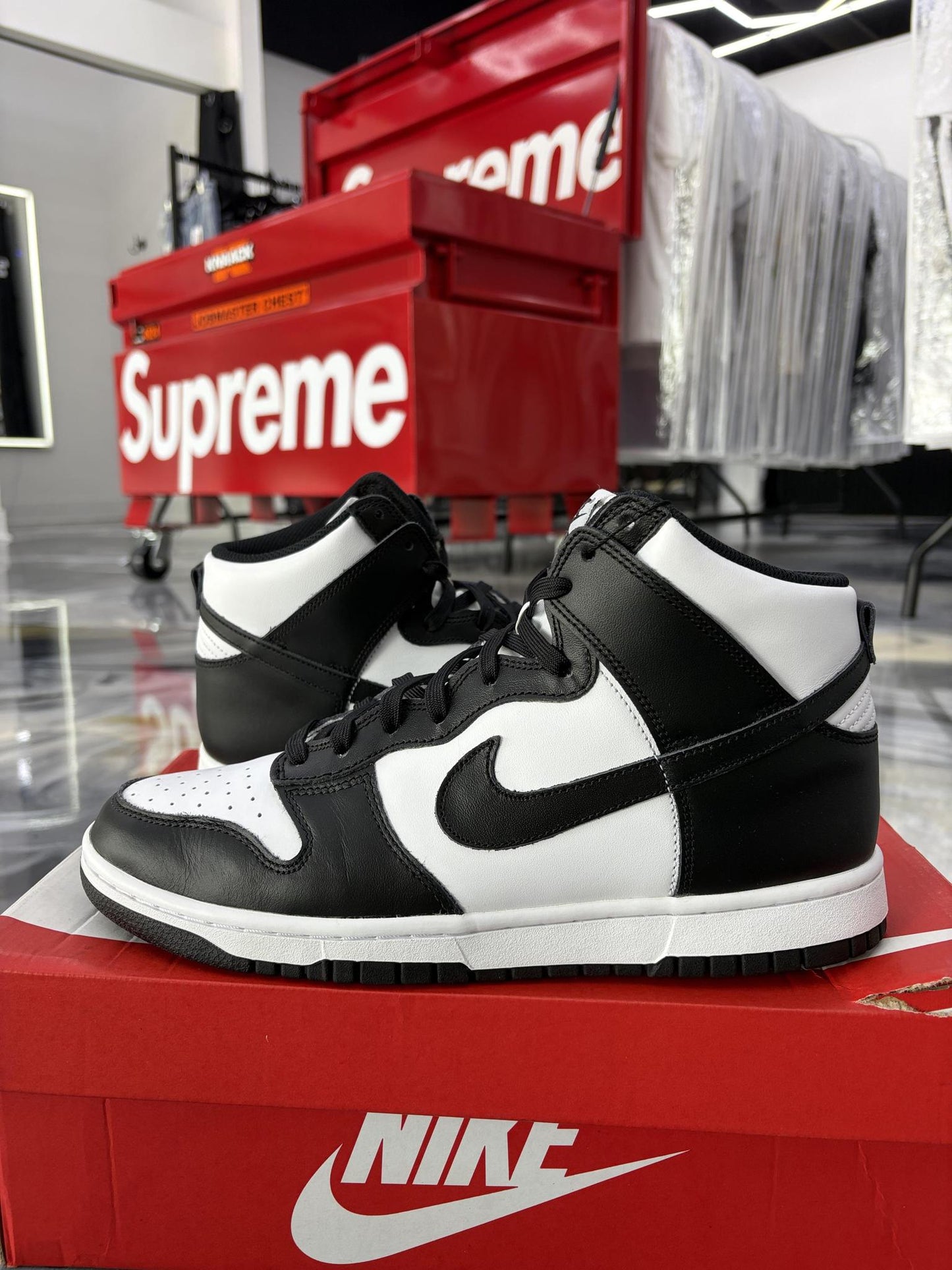 Nike Dunk High "Panda" Used Size 10