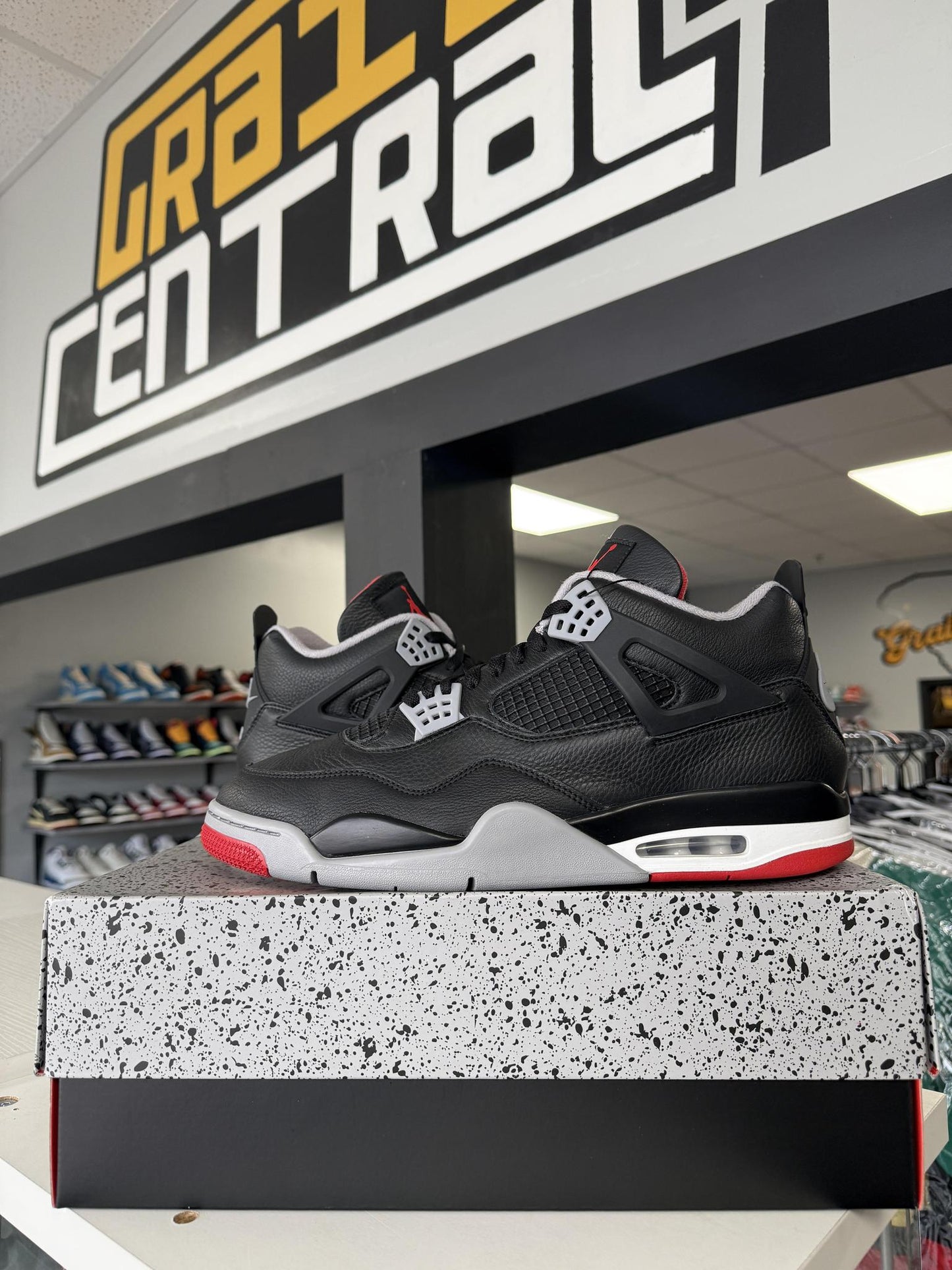 Jordan 4 "Bred Reimagined" Used Size 14