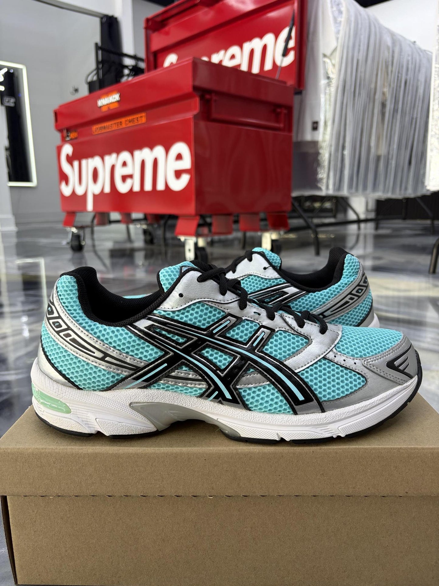 ASICS Gel-1130 "Larimar Blue Silver" Used Size 13