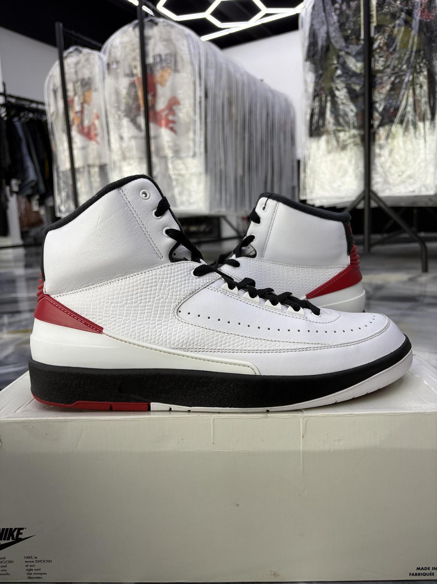 Jordan 2 "Chicago" Used Size 12