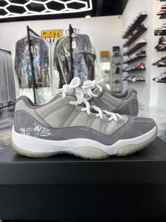 Jordan 11 Low "Cool Grey" Used Size 9.5
