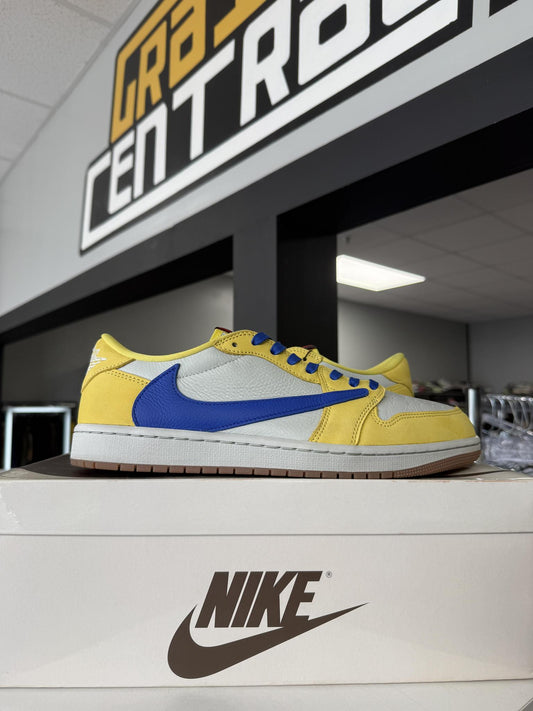 Jordan 1 Low x Travis Scott "Canary" Used Size 11