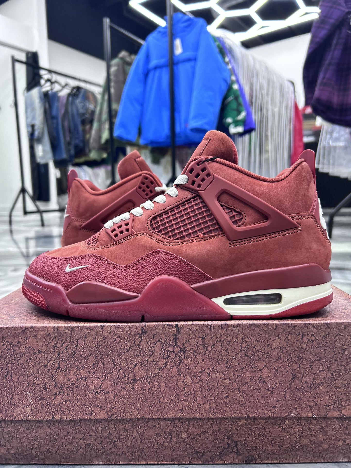 Jordan 4 x Nigel Sylvester "Brick By Brick" Used Size 10