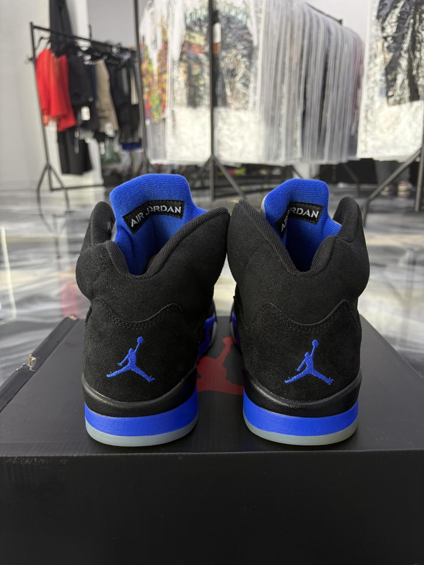 Jordan 5 "Racer Blue" Used Size 10.5