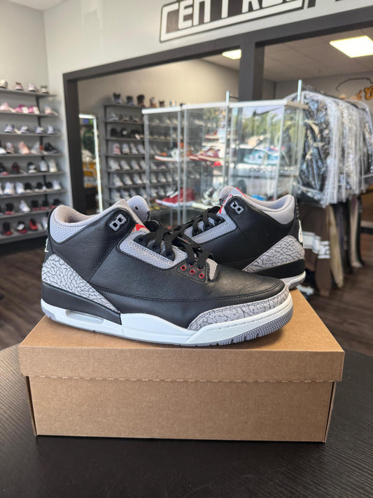 Jordan 3 "Black Cement" Used Size 12