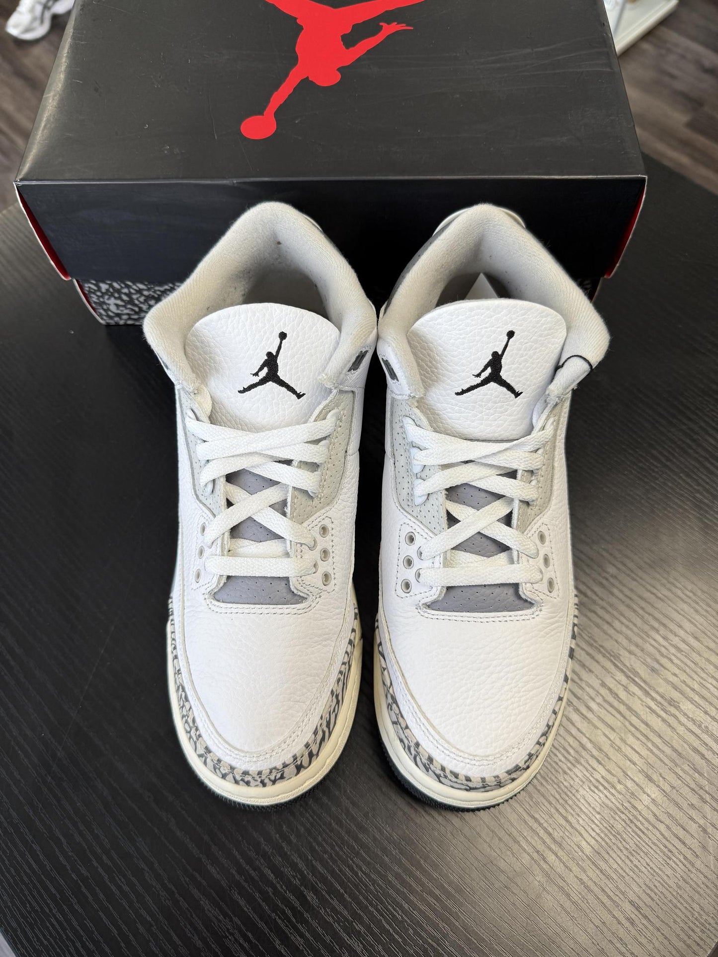 Jordan 3 "Hide N' Sneak" Used Size 7Y/8.5W