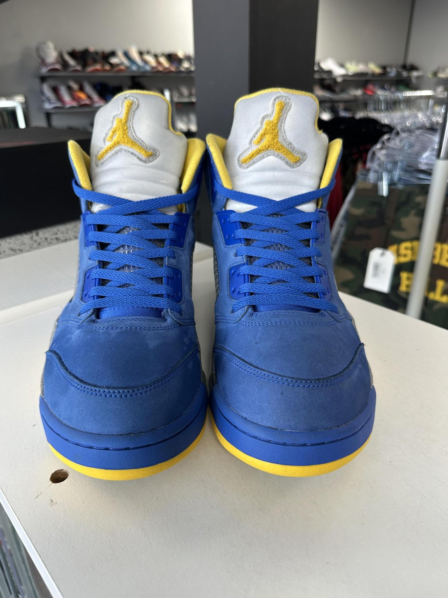 Jordan 5 "Laney" Used Size 12