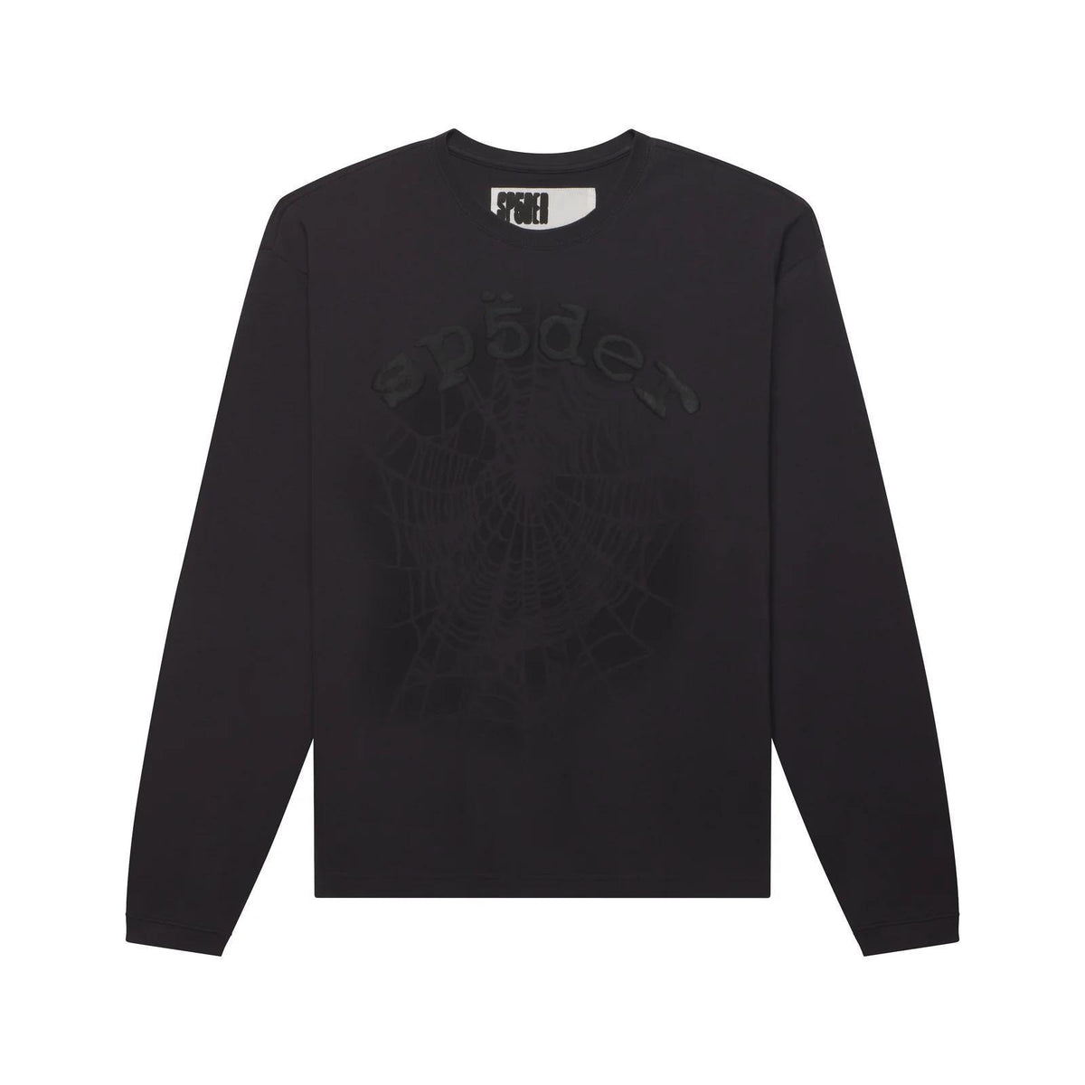 Sp5der OG Web LS Tee "Granite/Black"