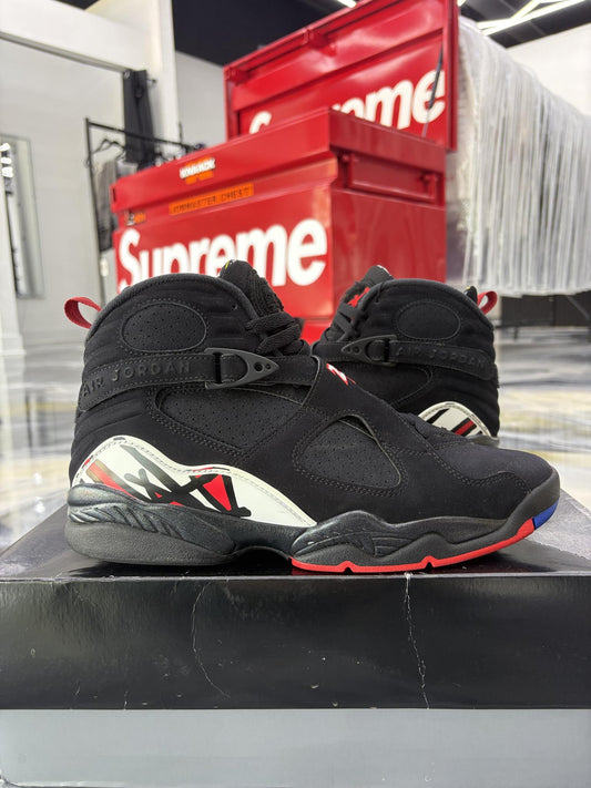 Jordan 8 "Playoff" Used Size 9