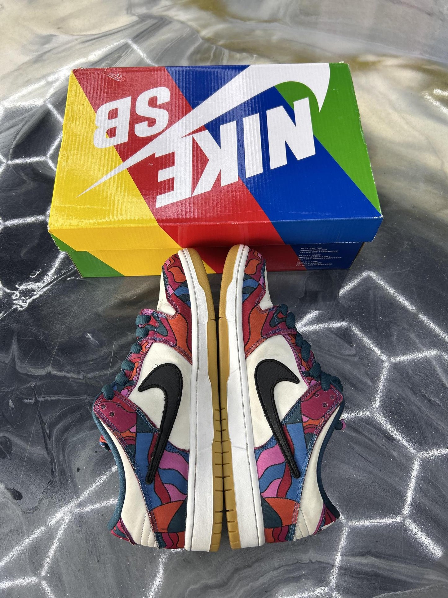 Nike SB Dunk Low Pro "Parra" Used Size 9.5