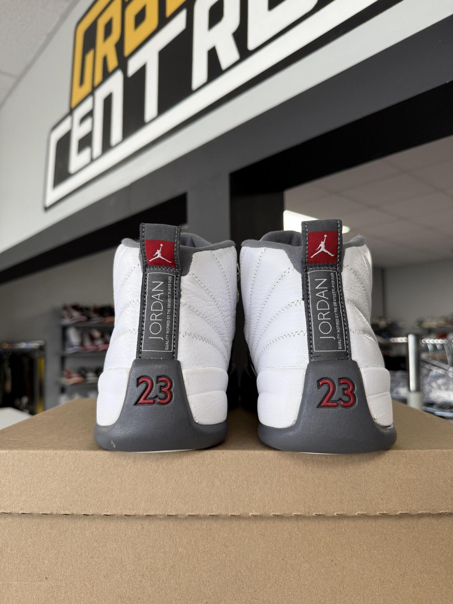 Jordan 12 "Grey Flint" Used Size 10.5