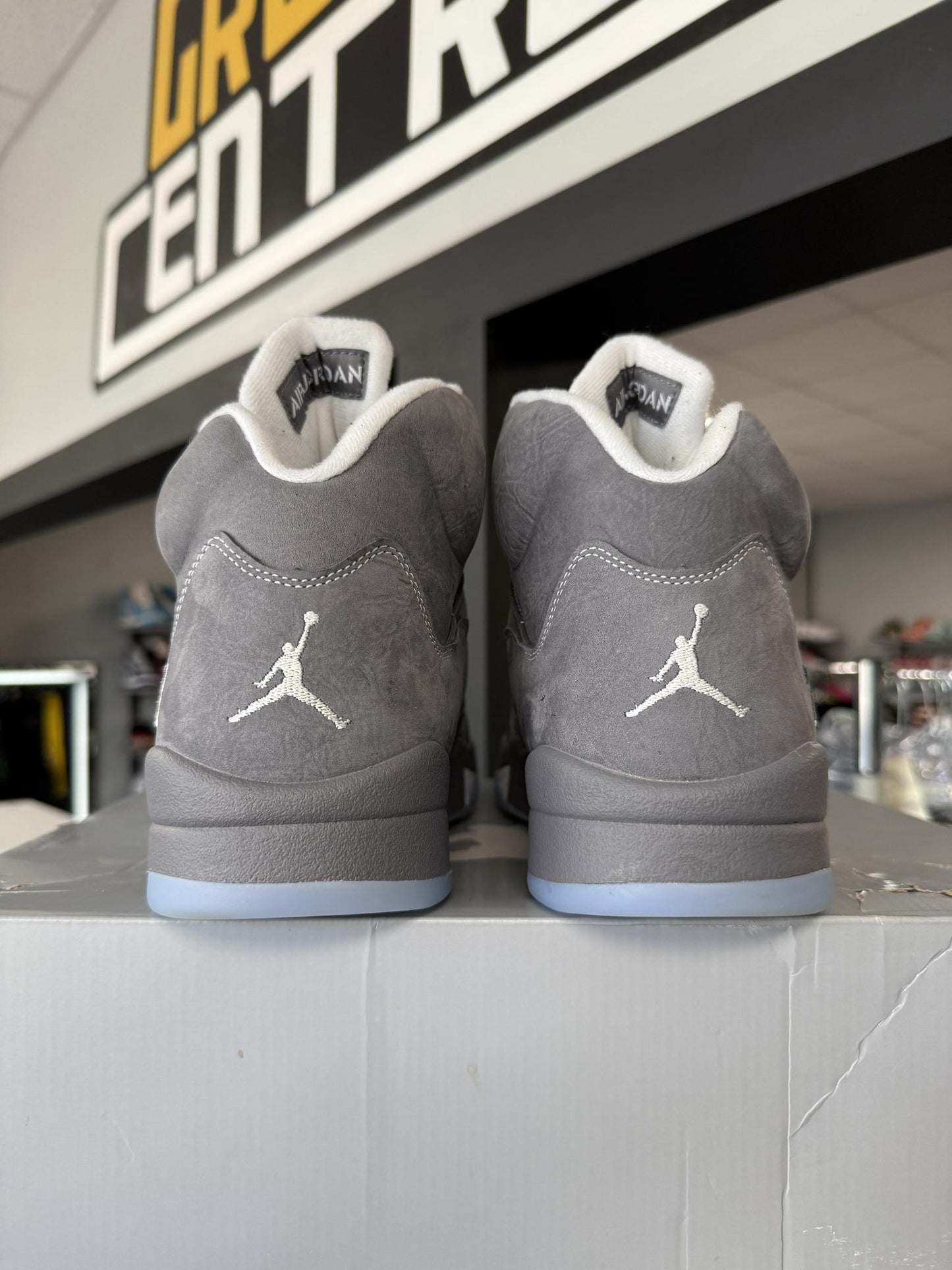 Jordan 5 "Wolf Grey" Used Size 12