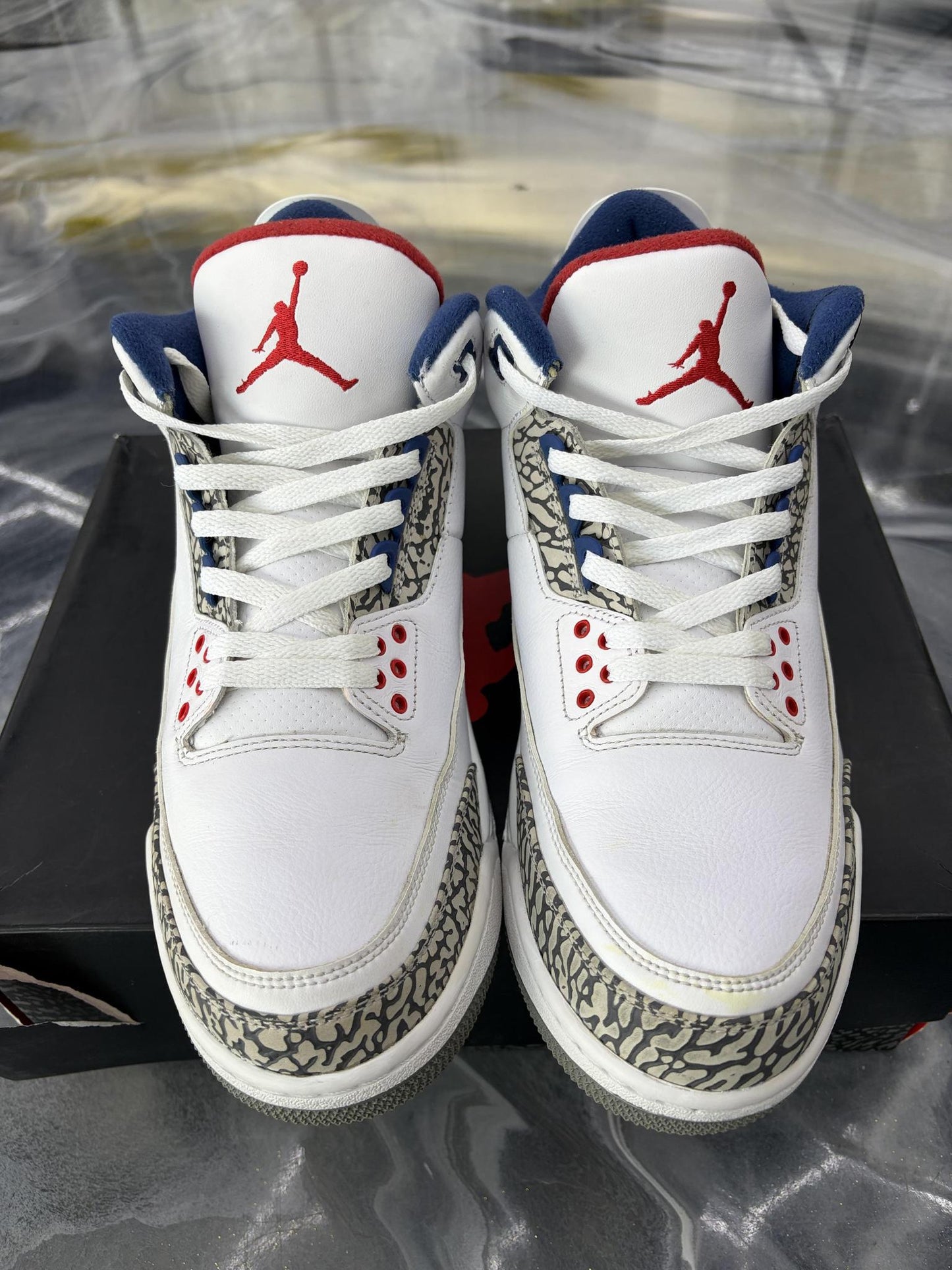 Jordan 3 "True Blue" Used Size 12