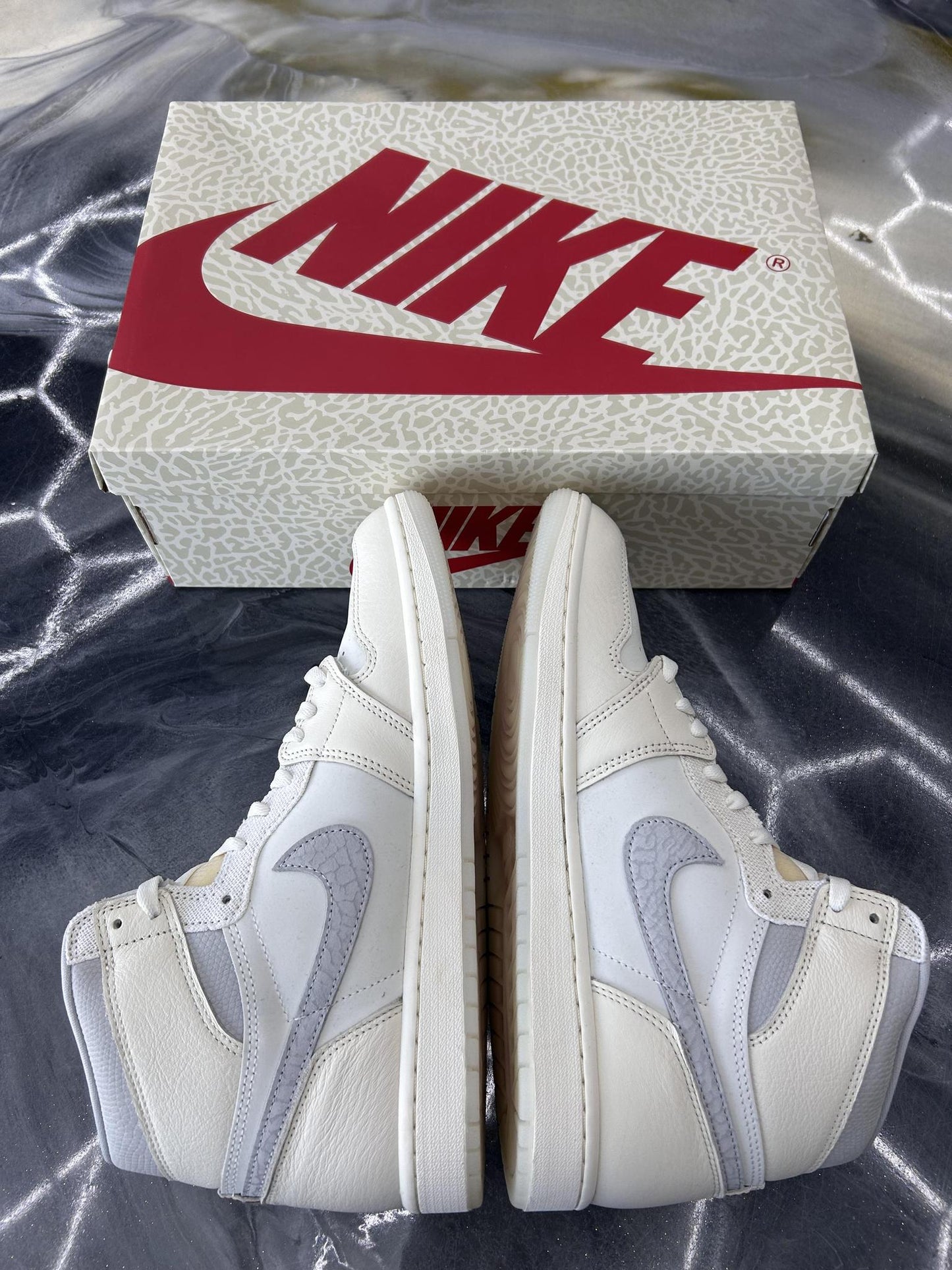 Jordan 1 High "Sail University" Used Size 11.5