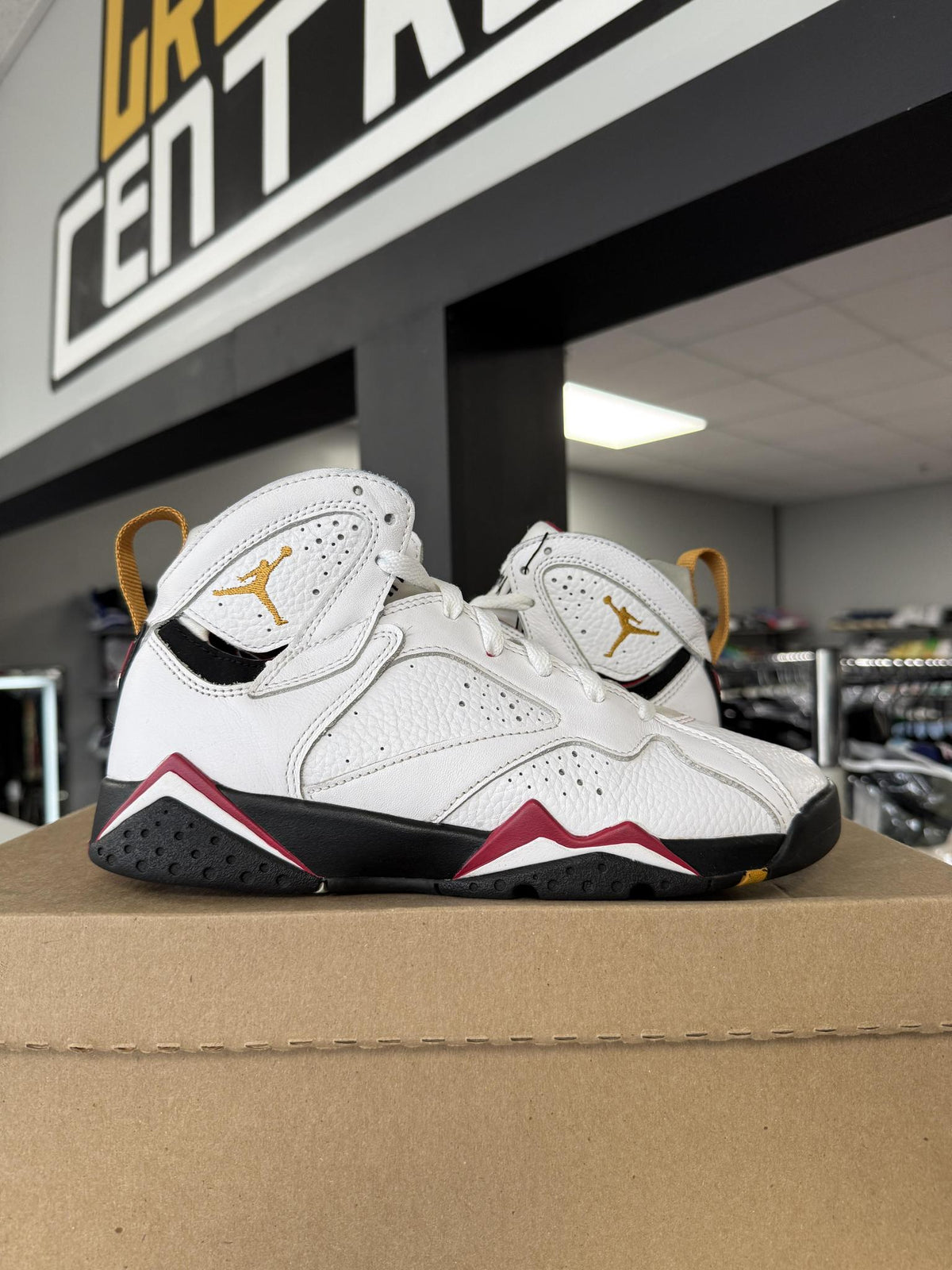 Jordan 7 "Cardinal" Used Size 6.5Y/8W