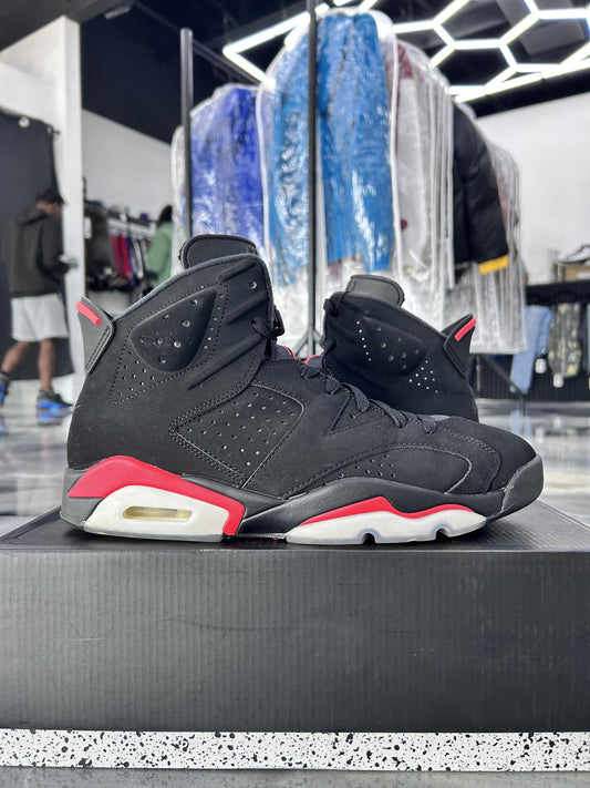 Jordan 6 "Black Infrared" Used Size 10.5