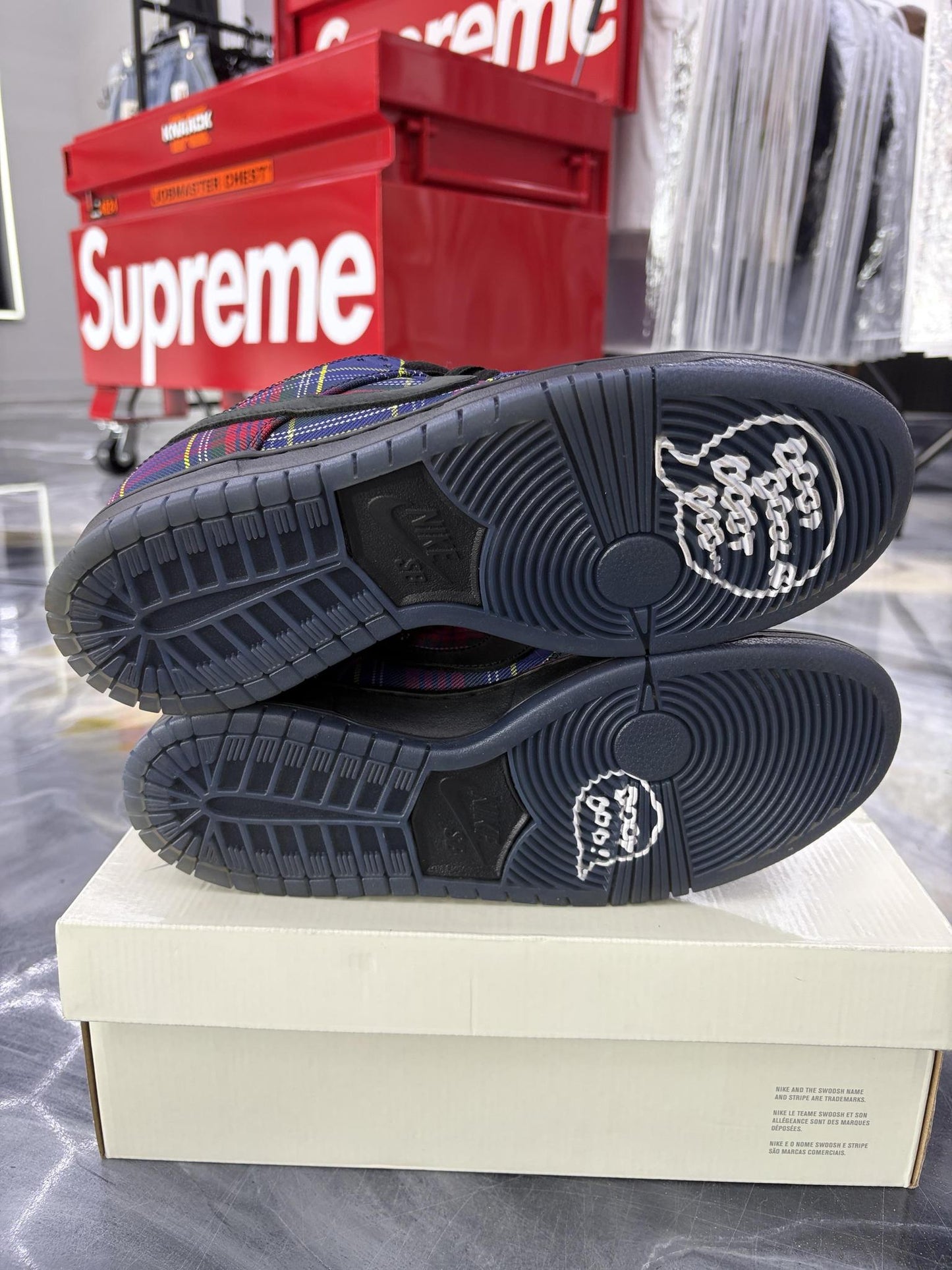Nike SB Dunk Low "Nardwuar" Used Size 10