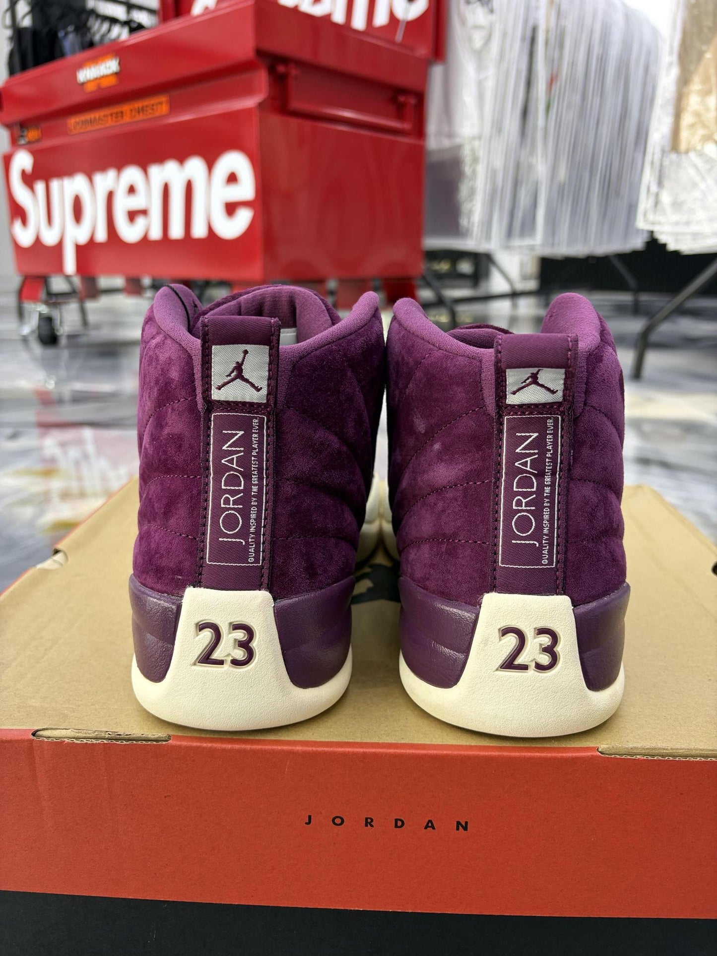 Jordan 12 "Bordeaux" Used Size 11