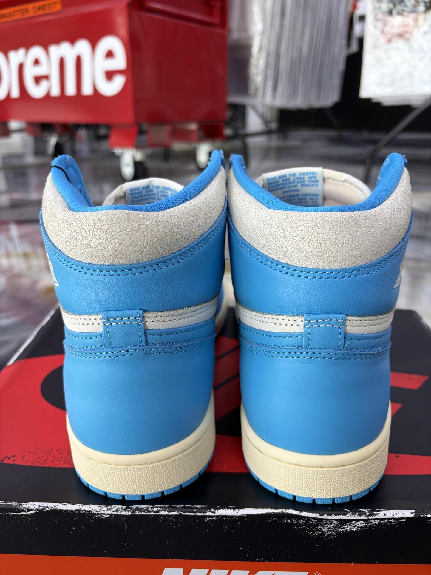 Jordan 1 "UNC Reimagined" Used Size 10