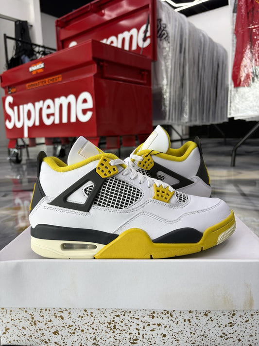 Jordan 4 "Vivid Sulfur" Used Size 10.5W/9M