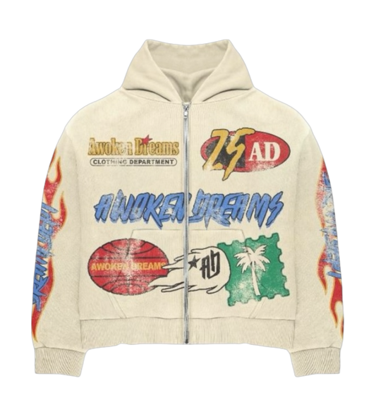 Awoken Dreams Dream Dept. Sweatsuit "Cream"