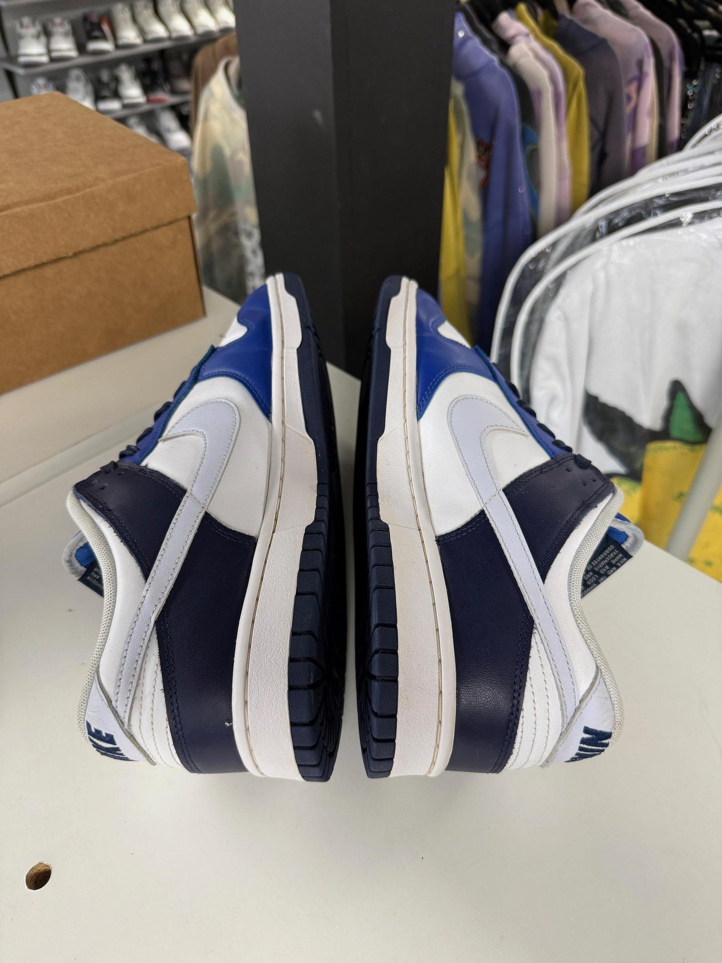Nike Dunk Low "Game Royal Navy" Used Size 11.5
