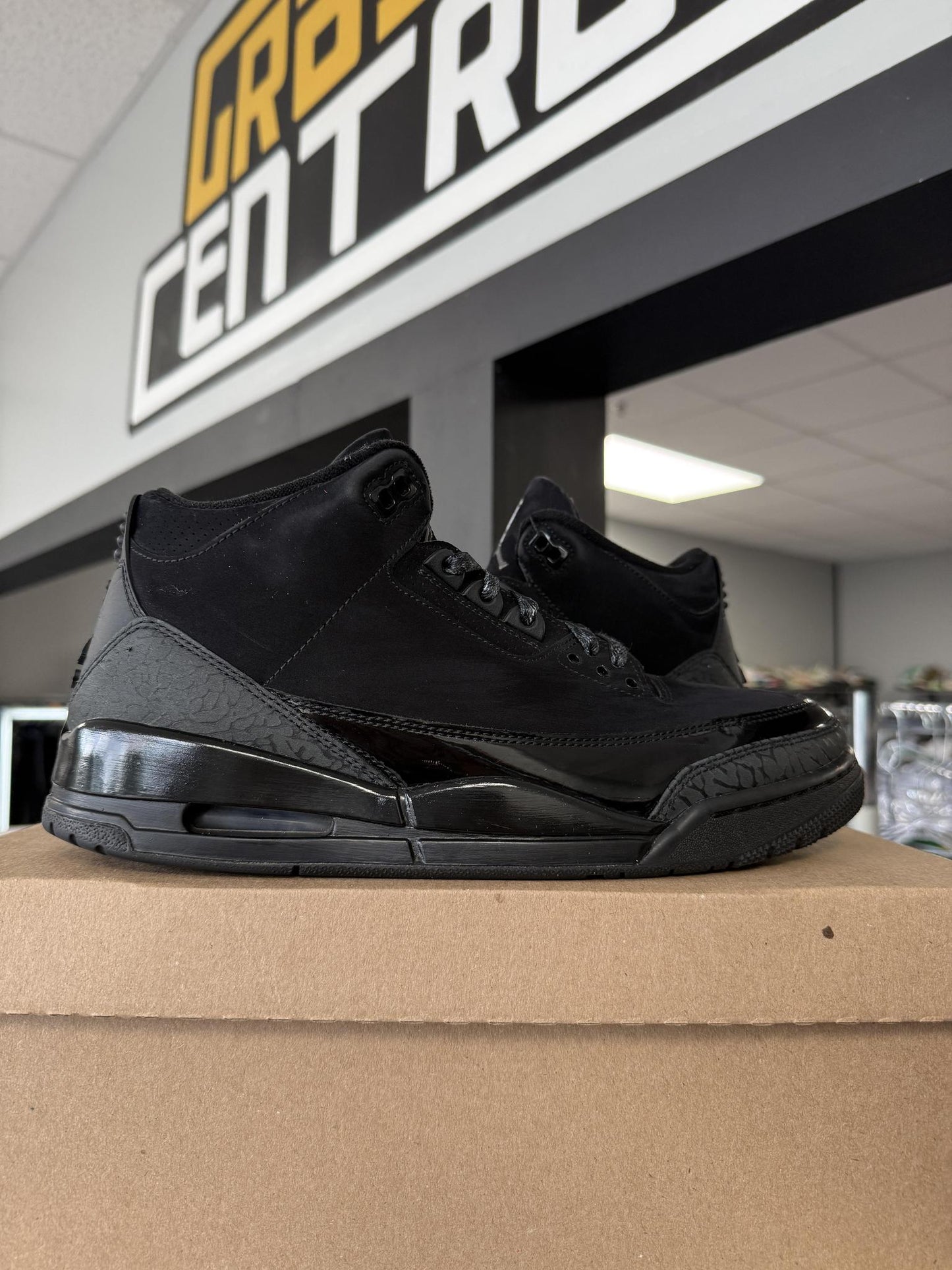 Jordan 3 "Black Cat" Used Size 10