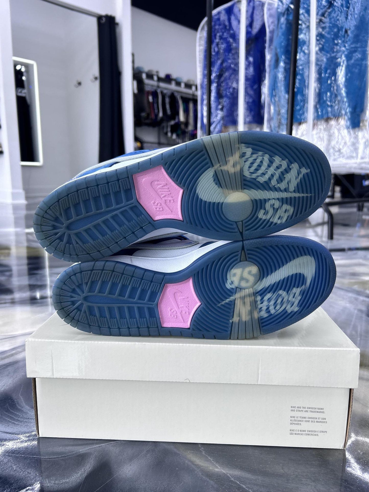 Nike Dunk Low SB "Born x Raised" Used Size 10