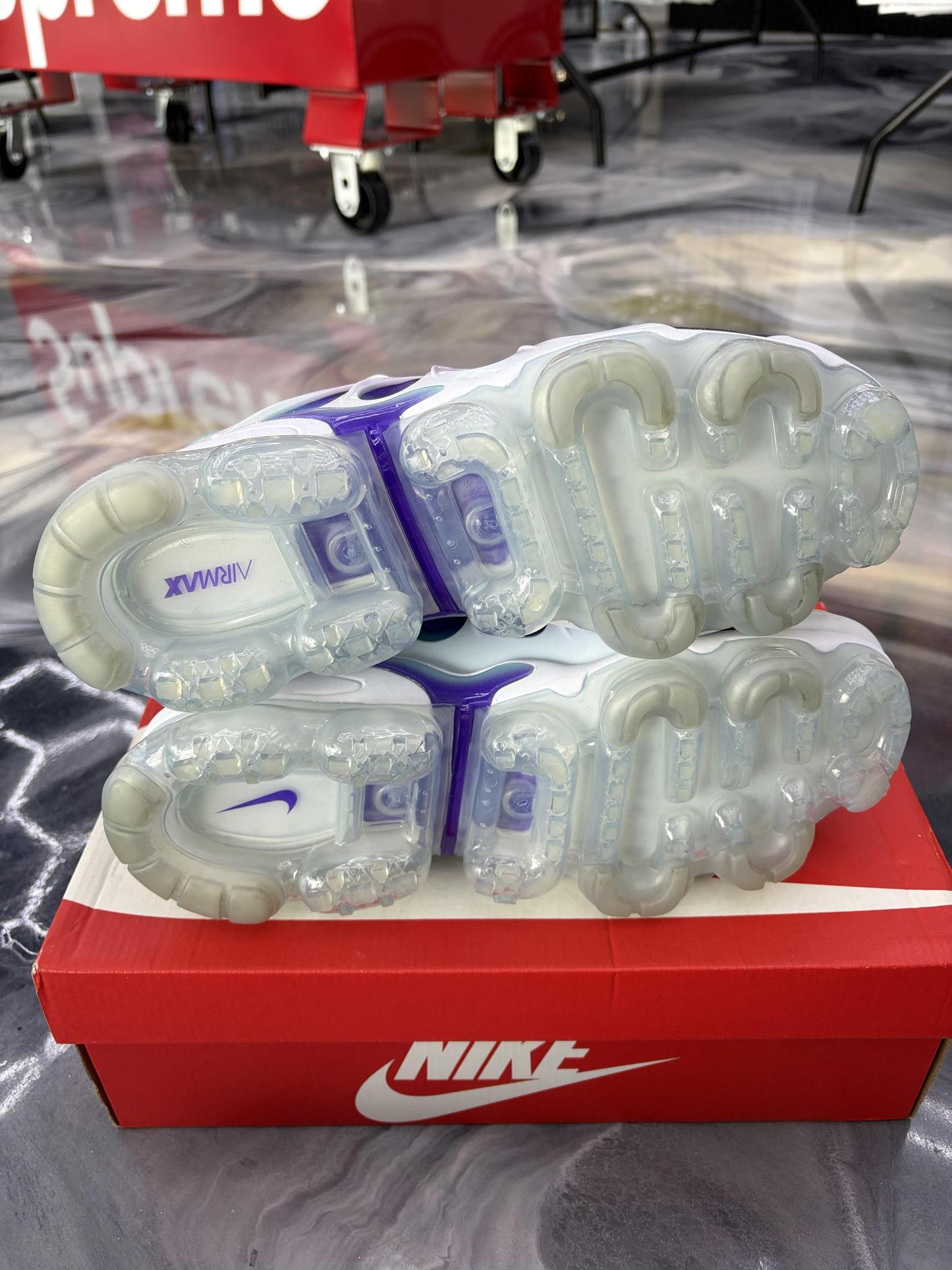 Nike Vapormax Plus "Grape Ice" Used Size 11