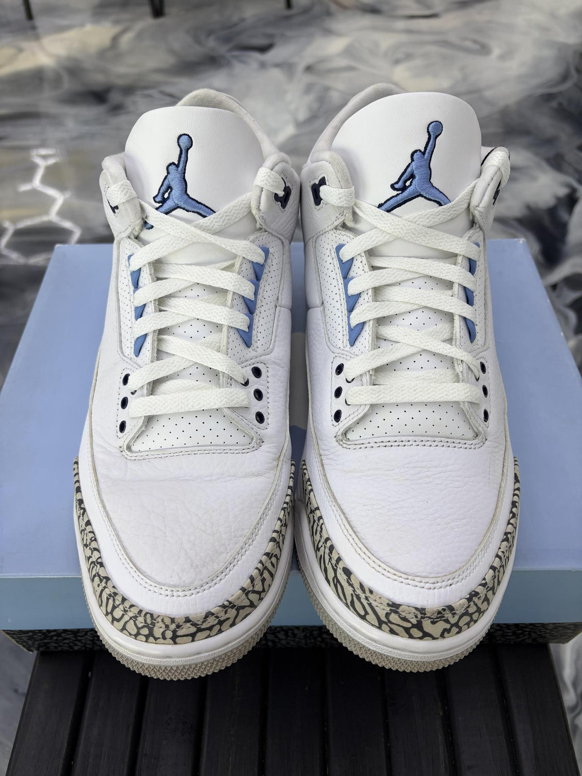 Jordan 3 "UNC" Used Size 11.5