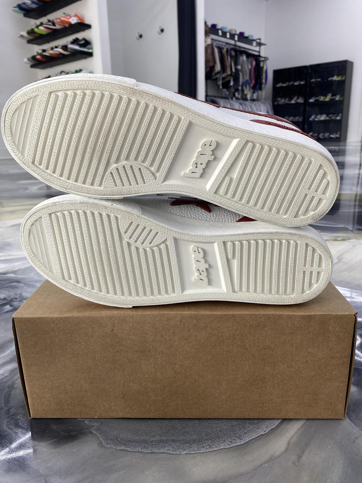 A Bathing Ape "Mad Sta" Used Size 13