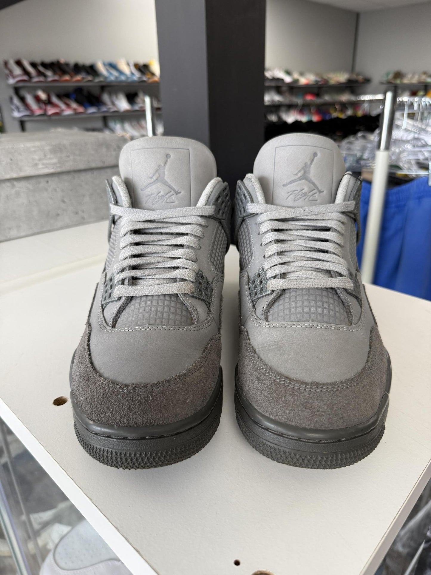Jordan 4 "Wet Cement" Used Size 10