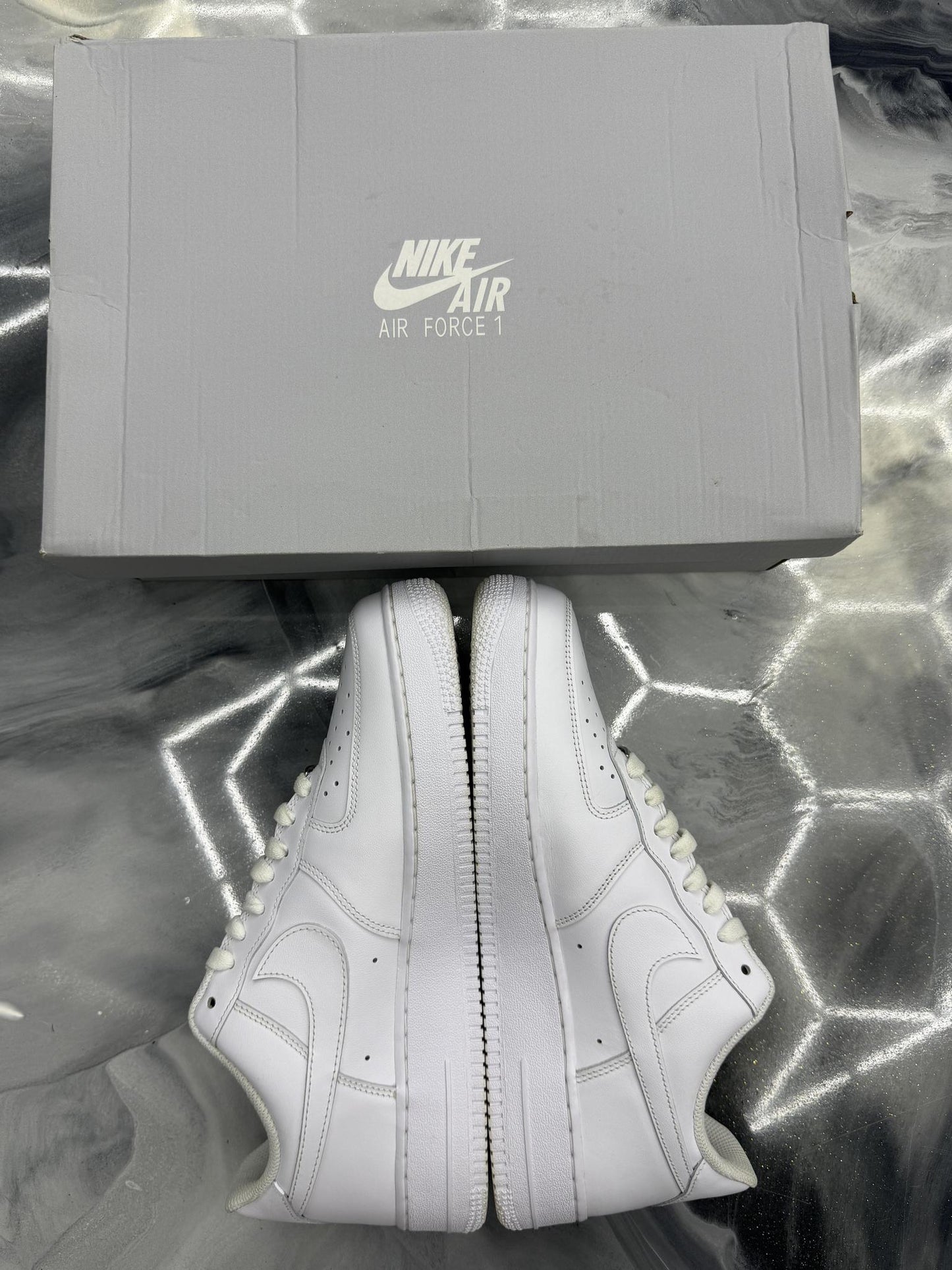 Nike Air Force 1 White Used Size 10