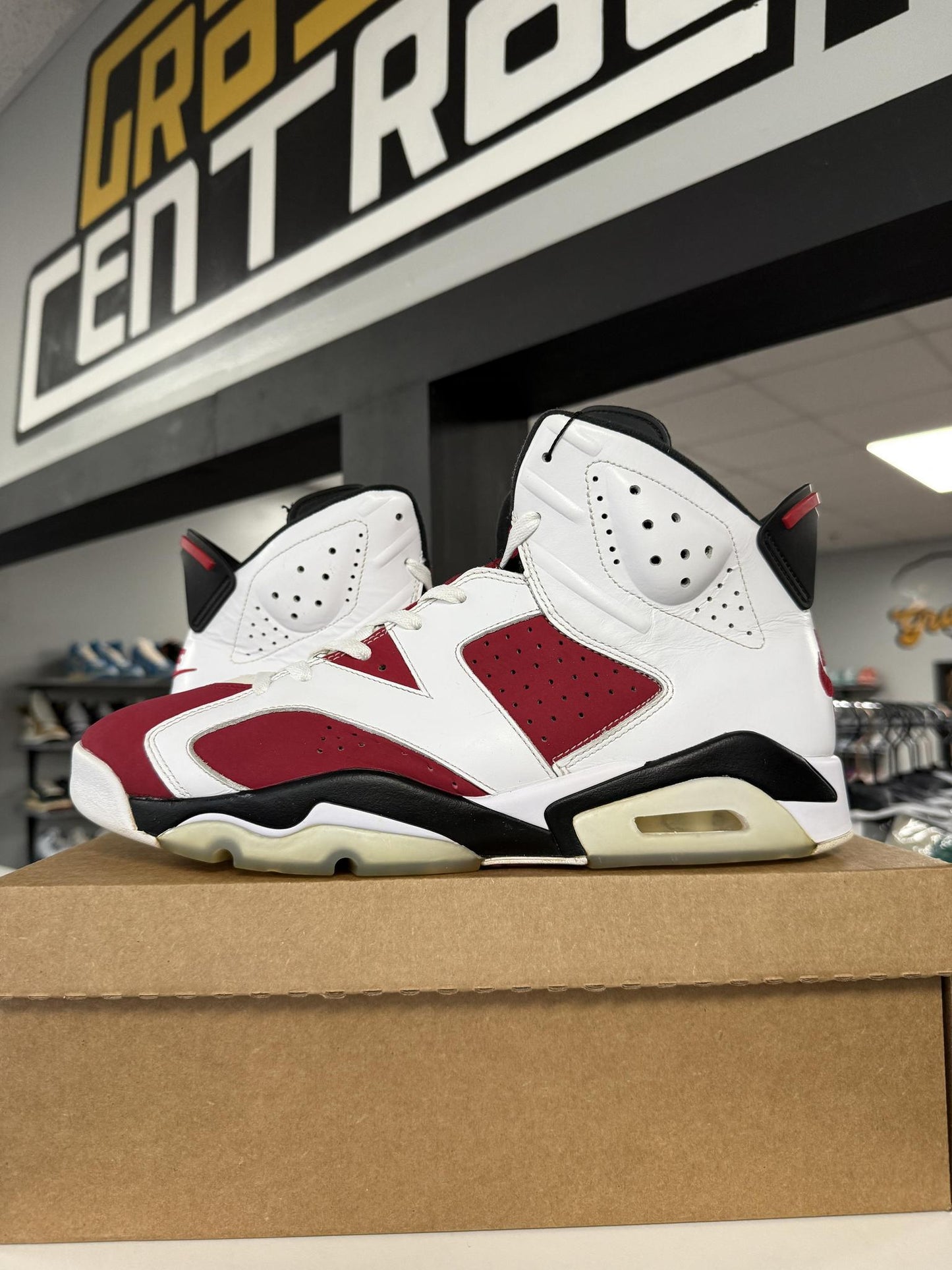 Jordan 6 "Carmine" Used Size 13
