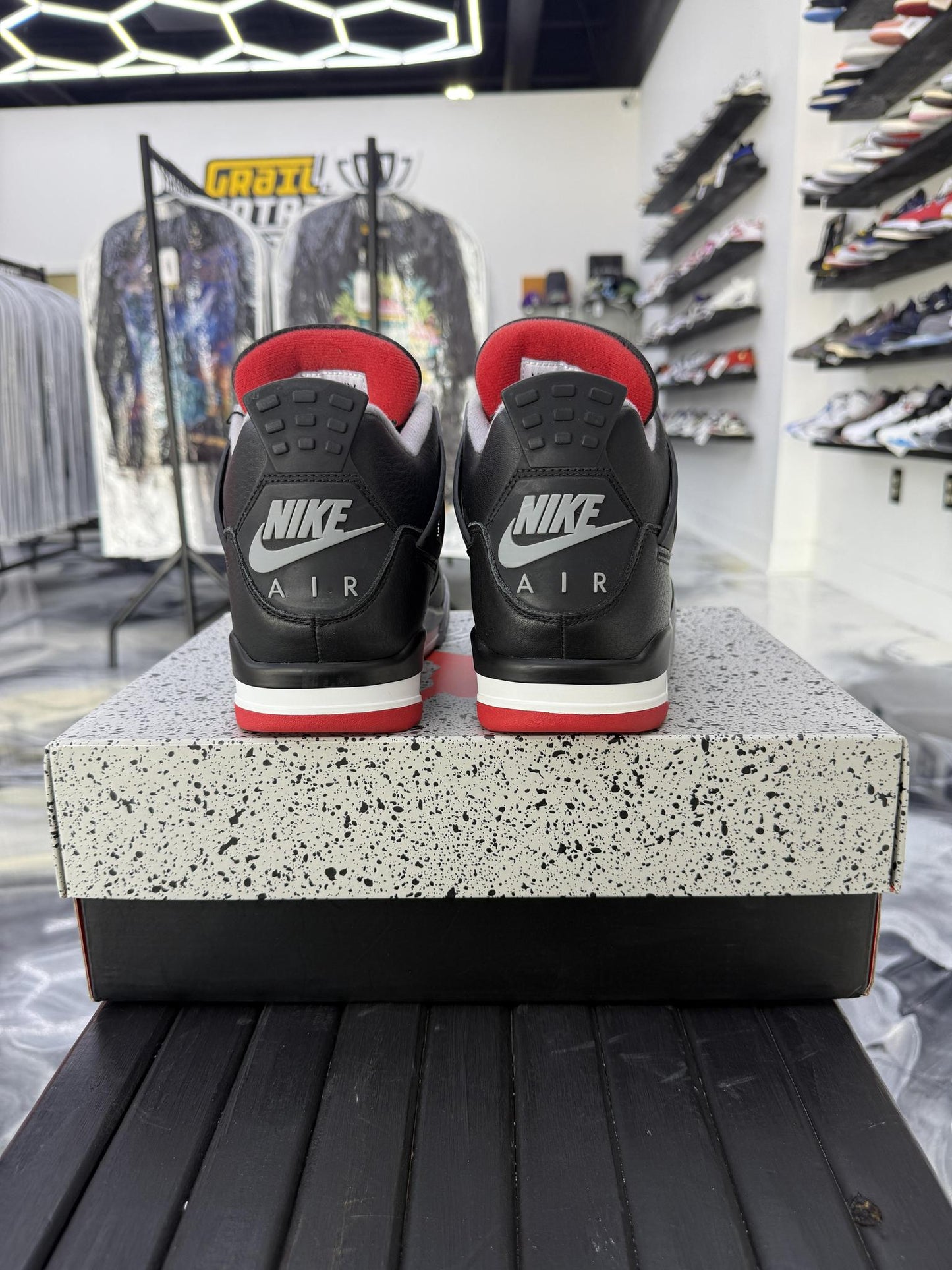 Jordan 4 "Bred Reimagined" Used Size 10